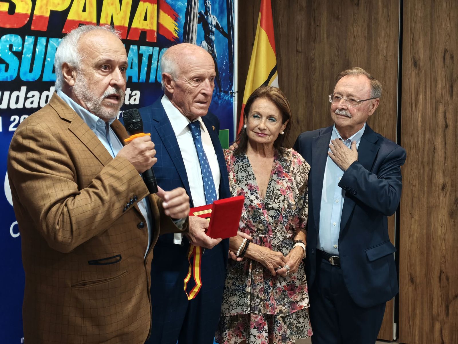 Rafael Ruiz y Mabel Lucena inauguran el palmarés del Campeonato de España de tiro subacuático en Ceuta