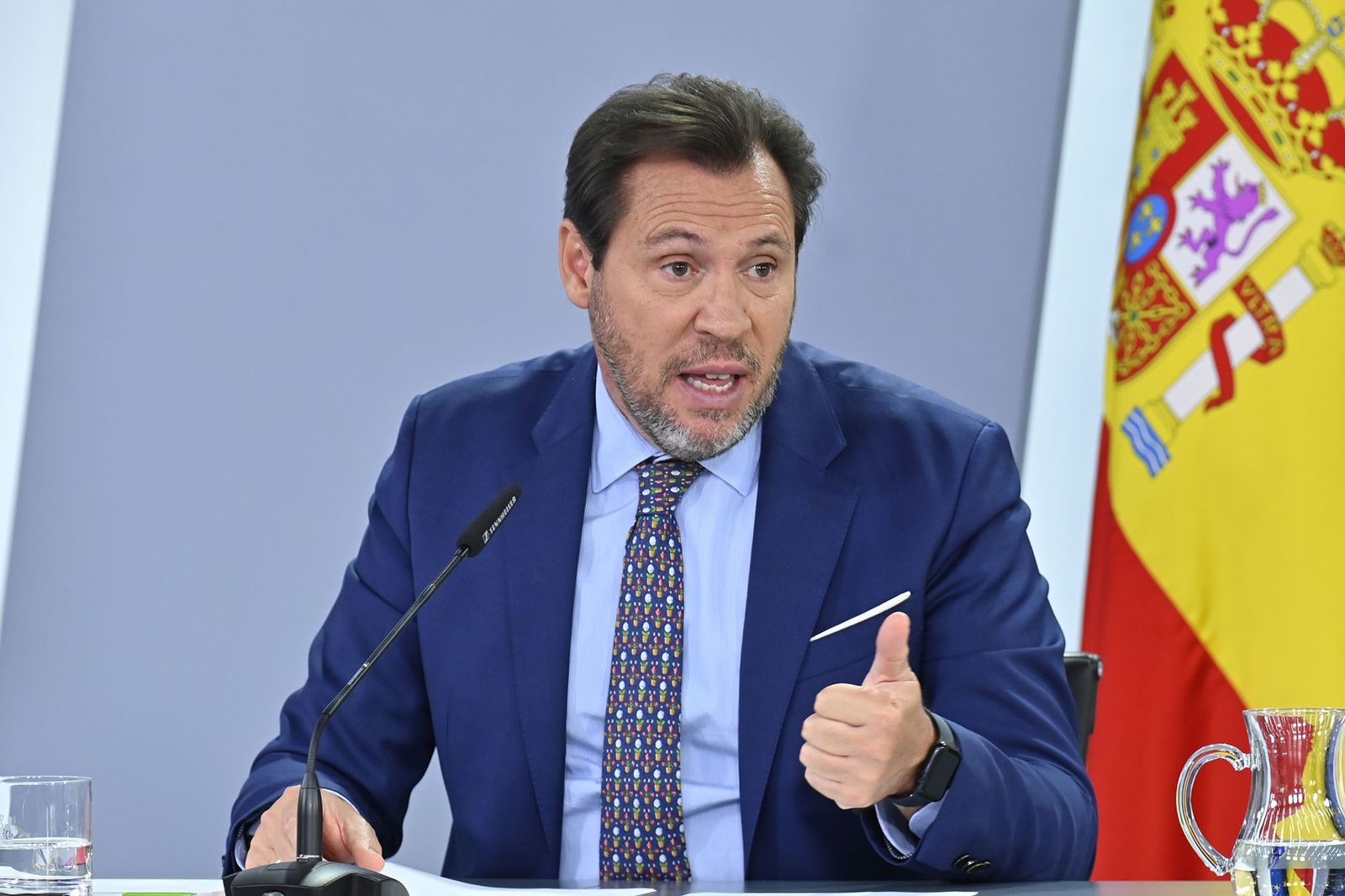 El ministro de Transportes, Óscar Puente