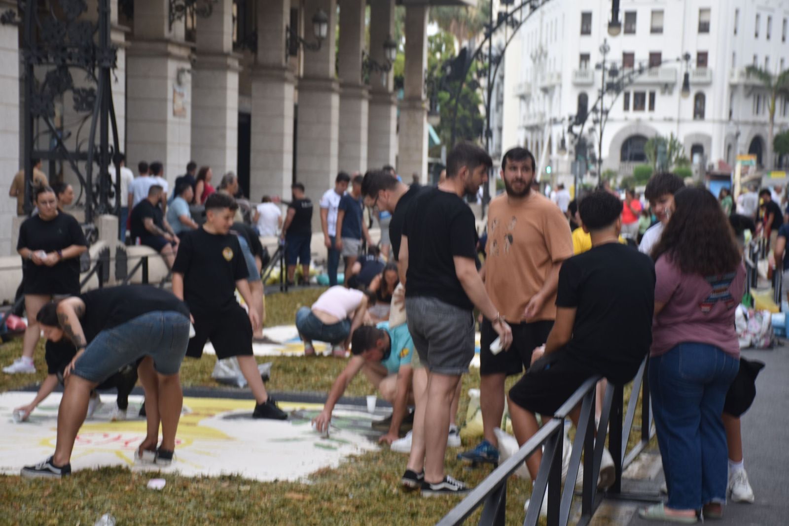 Todo preparado para el Corpus Christi en Ceuta