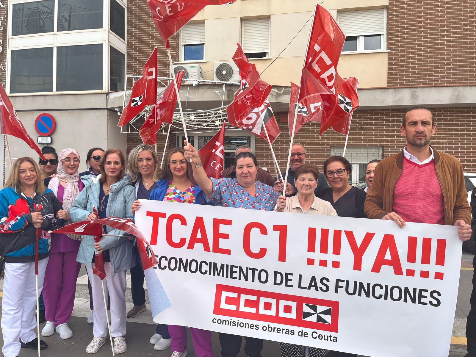 Vista general dee la concentración