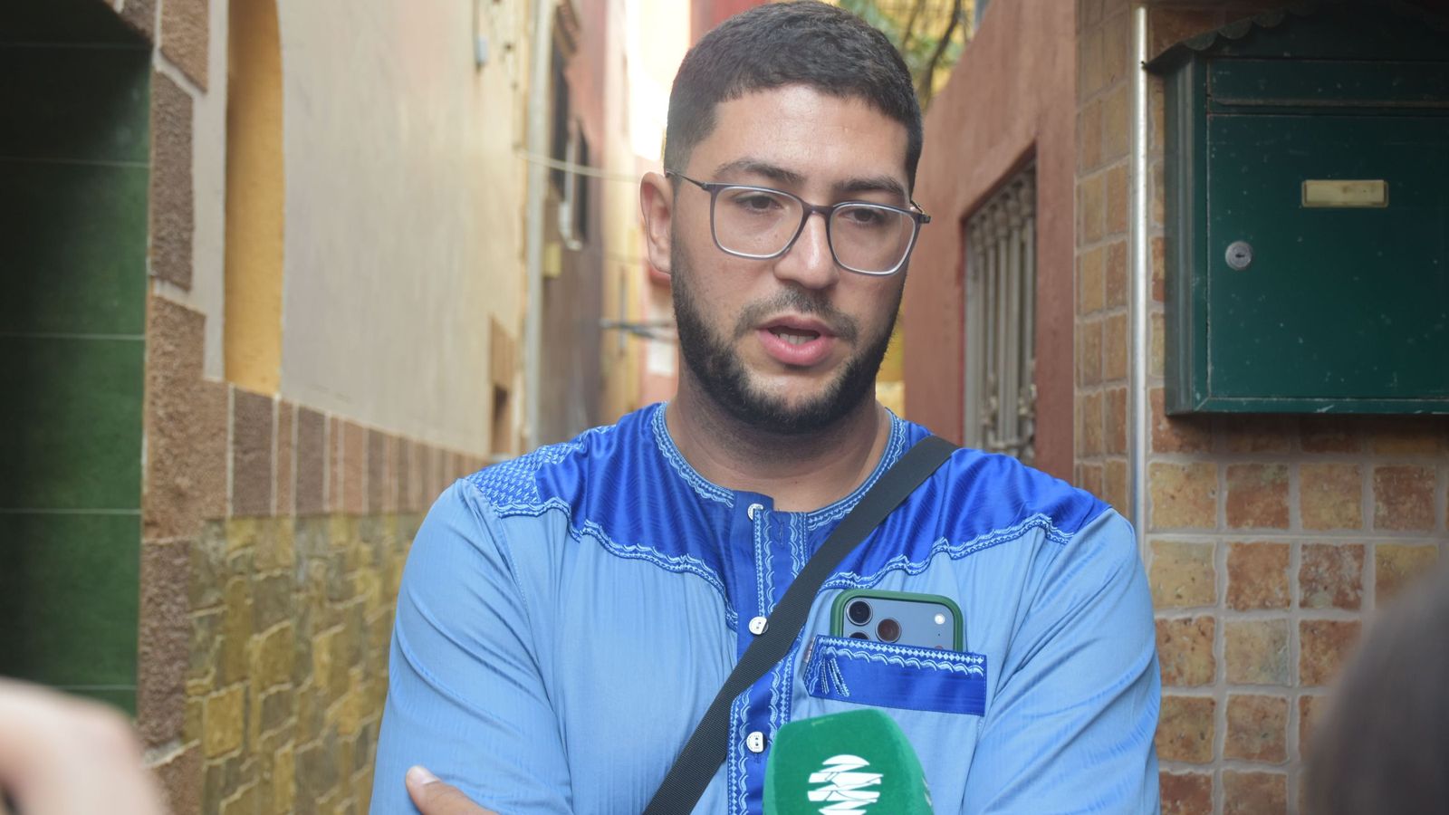 Vecino de la barriada Pasaje Recreo, Yousef Lahsen