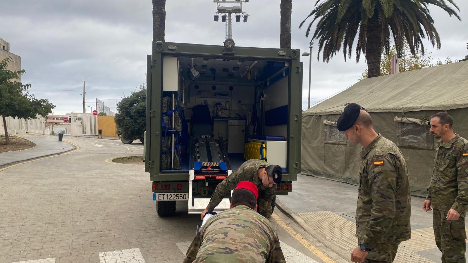 Jornadas de Enfermería: Sanidad Militar Operativa organizadas en el campus universitario de Ceuta