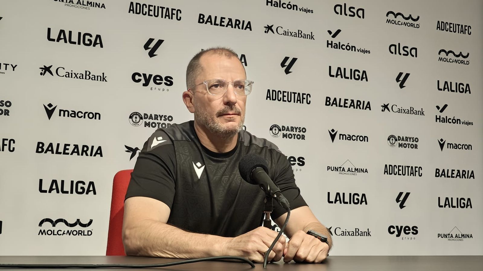 José Juan Romero, entrenador de la AD Ceuta
