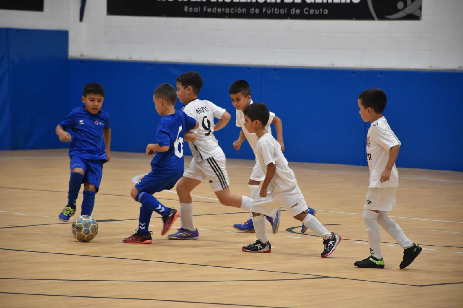 Cuatro partidos de la Liga de Prebenjamines se disputan en 'Santa Amelia'