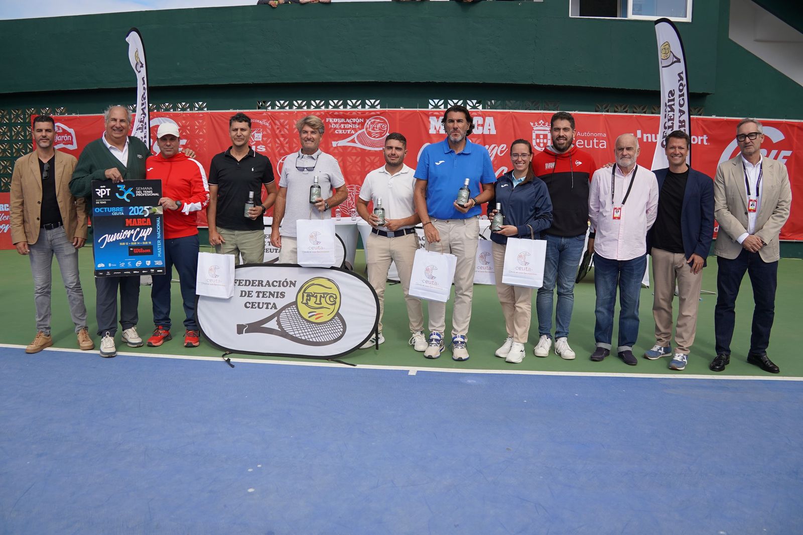 Las finales cierran un brillante 'Máster Nacional RPT Marca Junior Cup Ciudad de Ceuta-CSIF’
