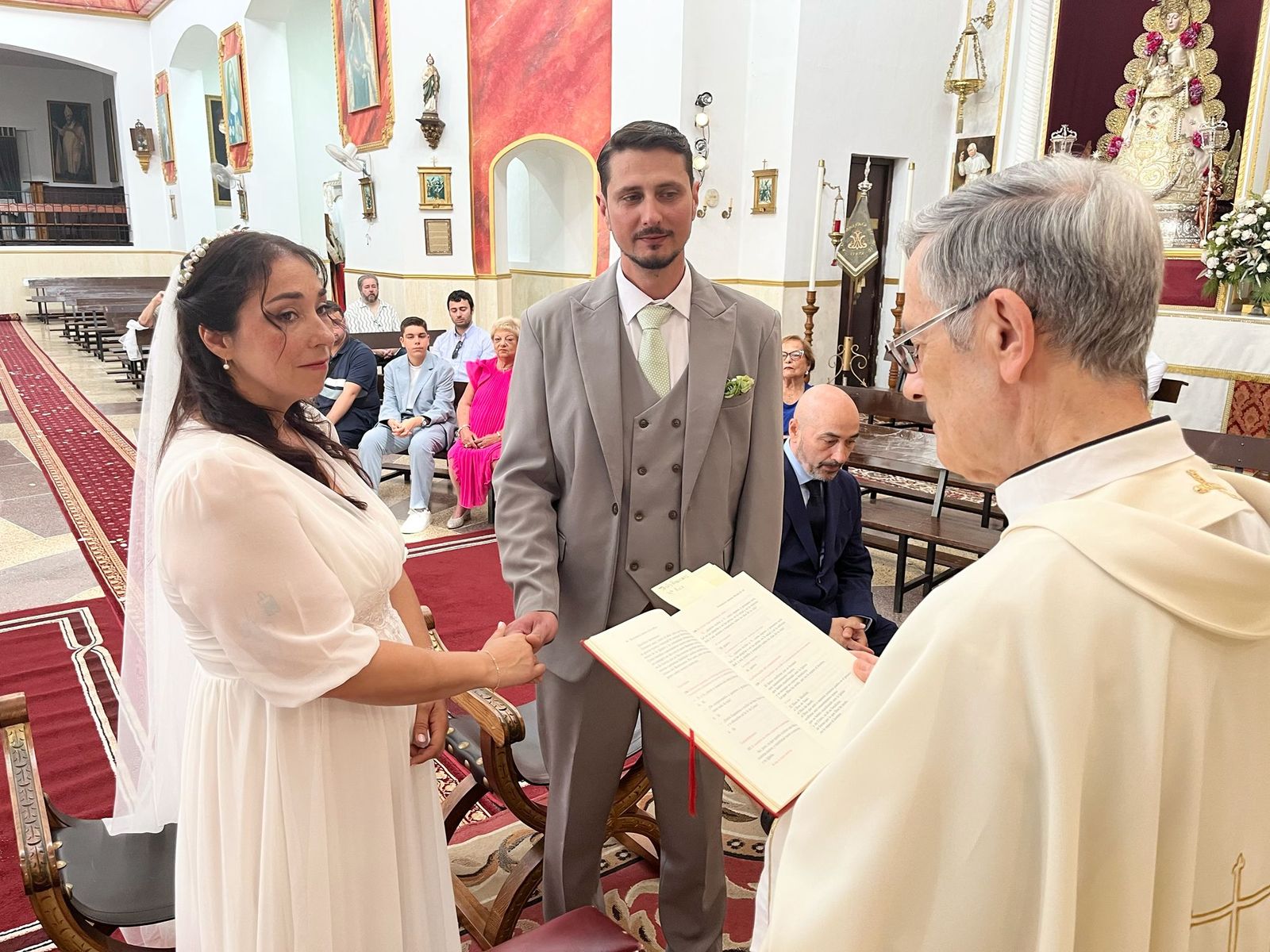 Boda de Jesús y María en la Iglesia de Santa Teresa