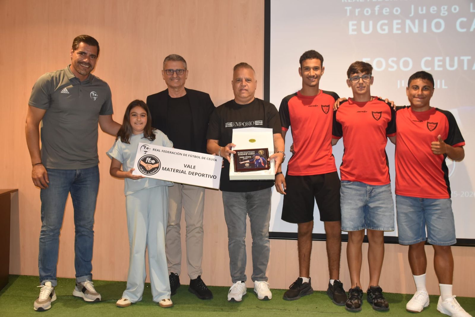 La Federación pone rostro a los valores que hacen grande al fútbol ceutí