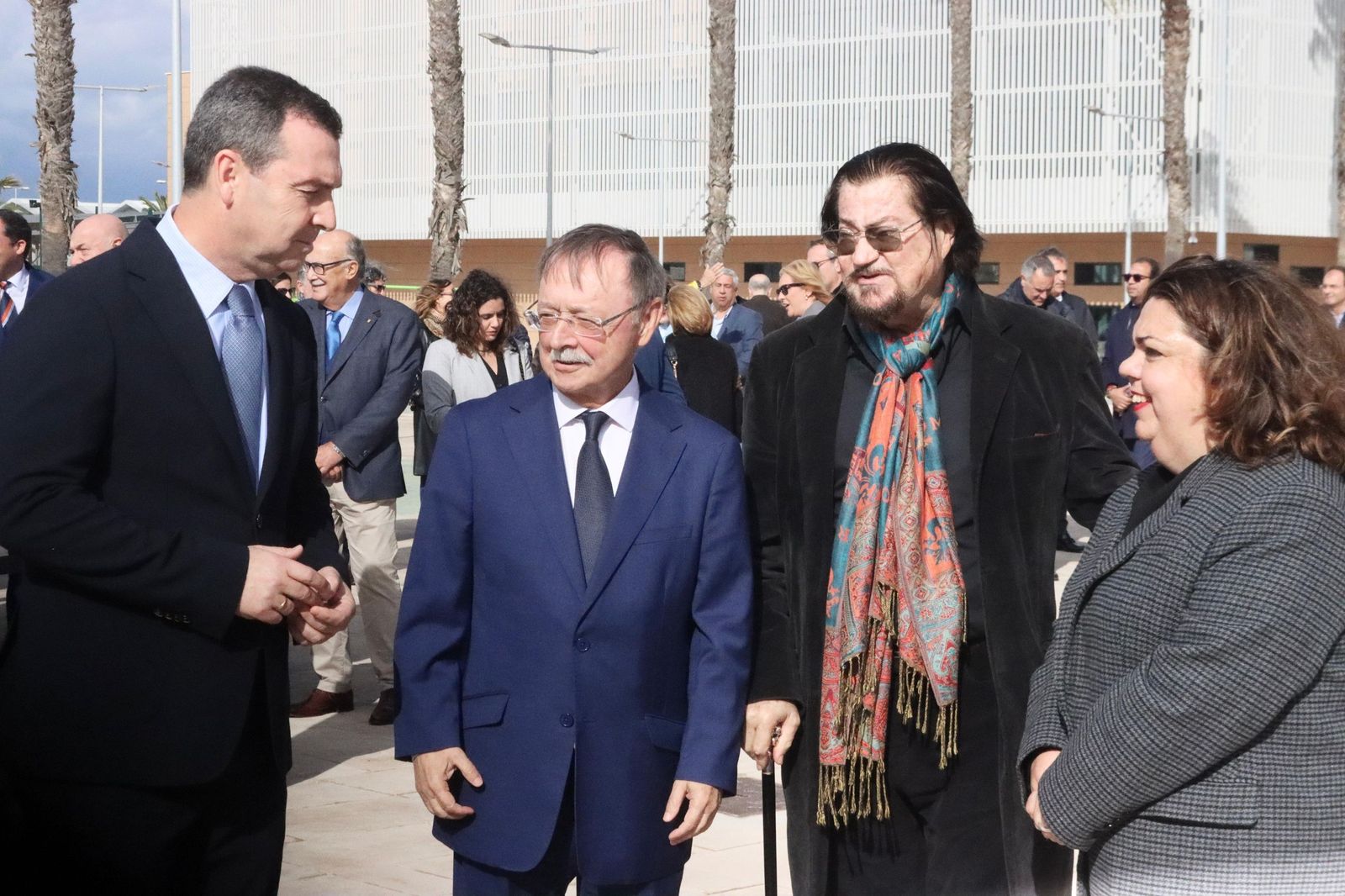 Así ha sido la visita del presidente de Puertos del Estado a la Estación Marítima
