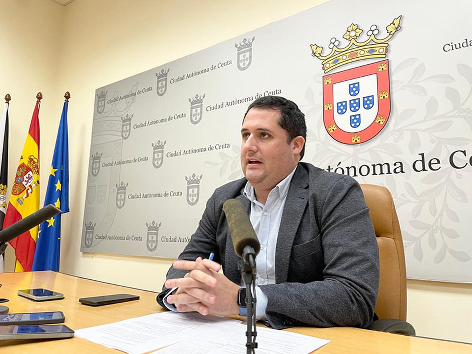 Ramírez, durante una rueda de prensa ofrecida hoy/ FOTO REDUAN