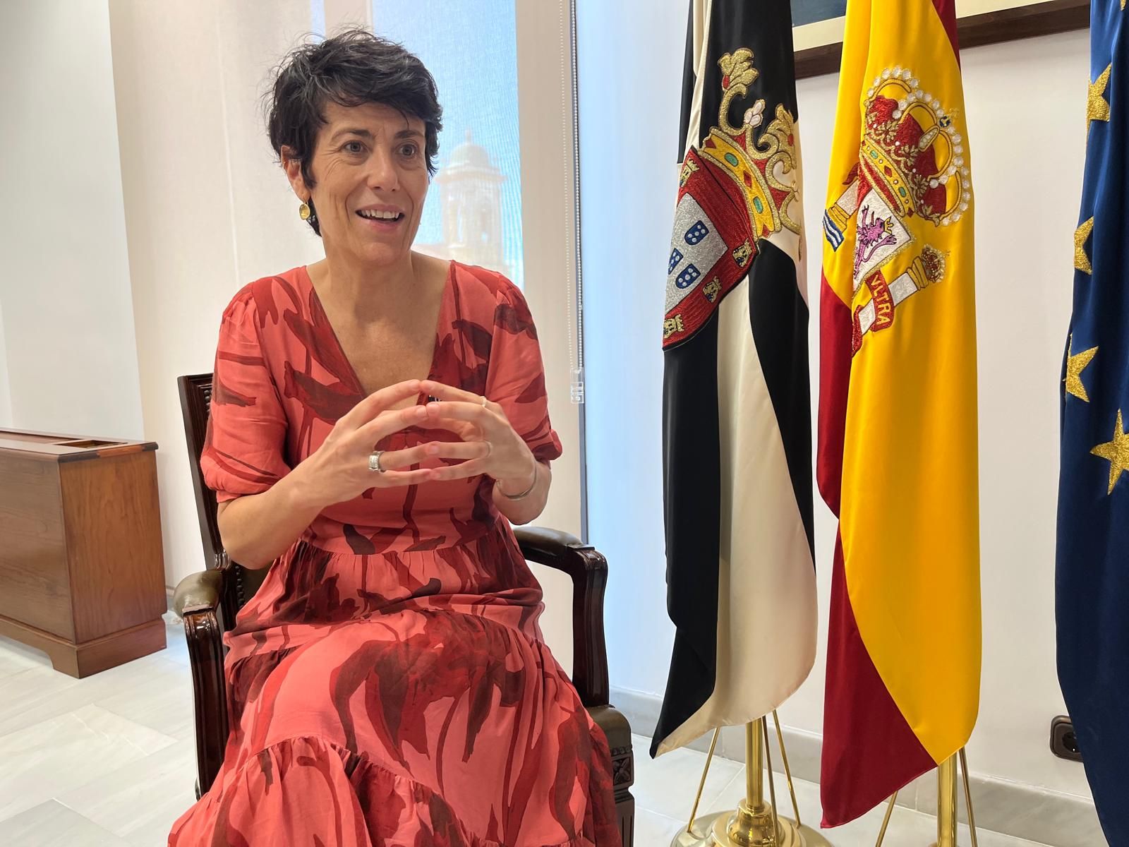 Elma Saiz, ministra de Igualdad, Seguridad Social y Migraciones