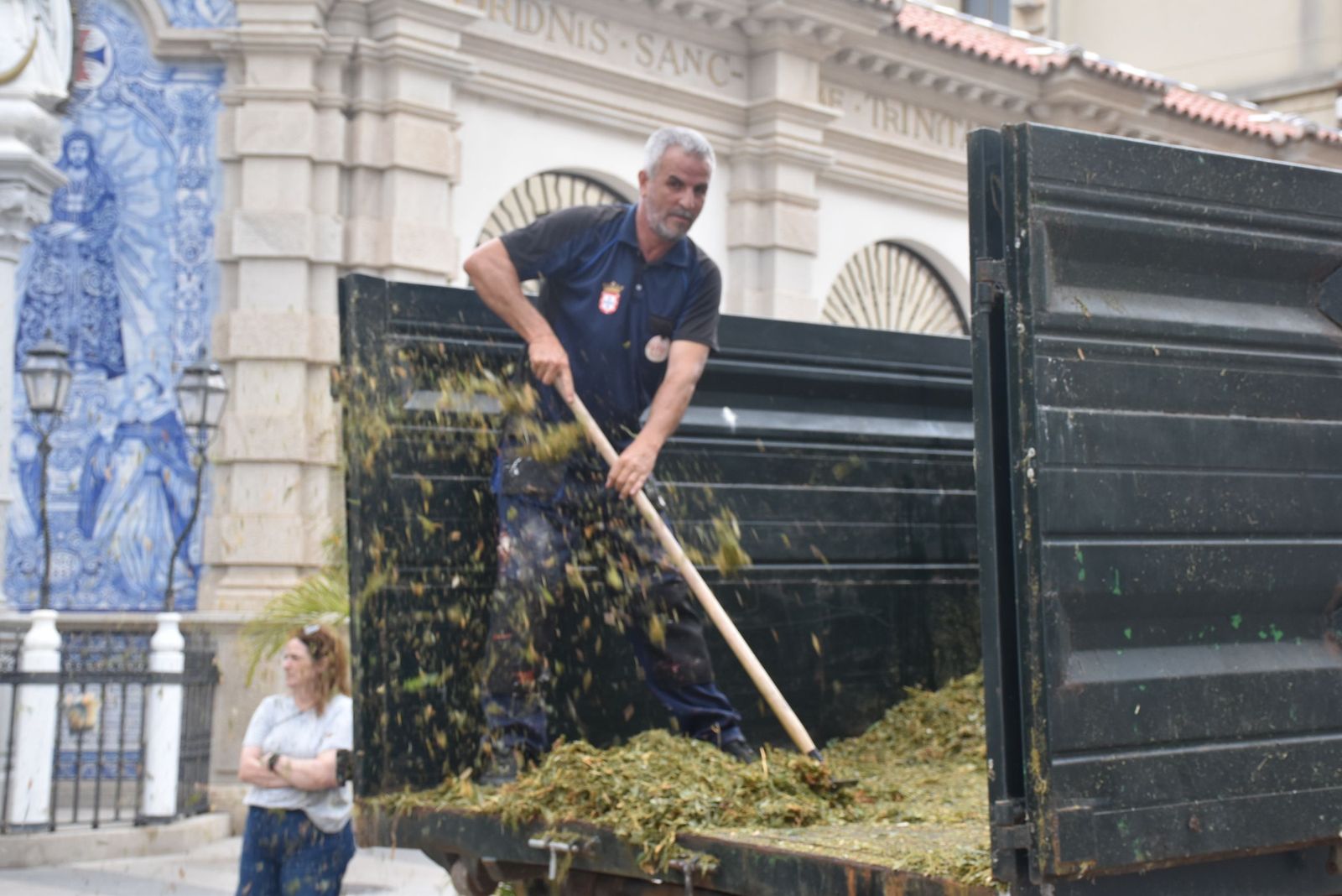 Todo preparado para el Corpus Christi en Ceuta