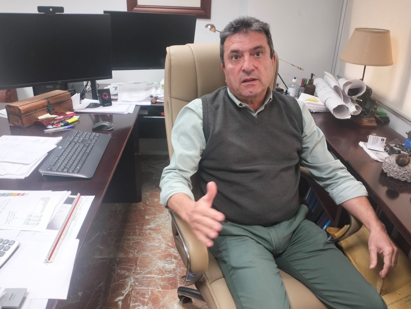 El gerente de Acemsa, Juan Manuel Sánchez Valderrama