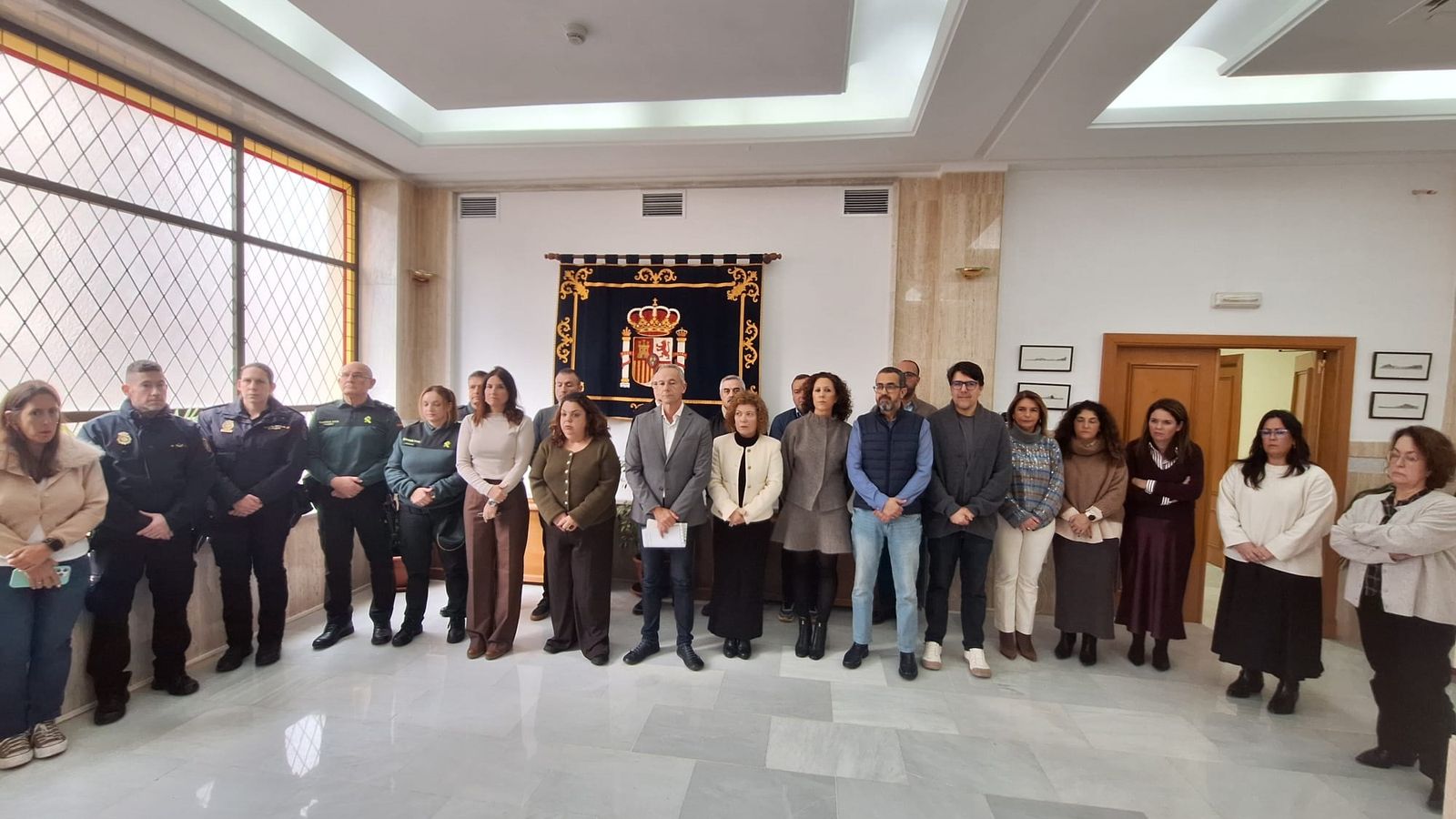 Un momento del acto celebrado esta mañana