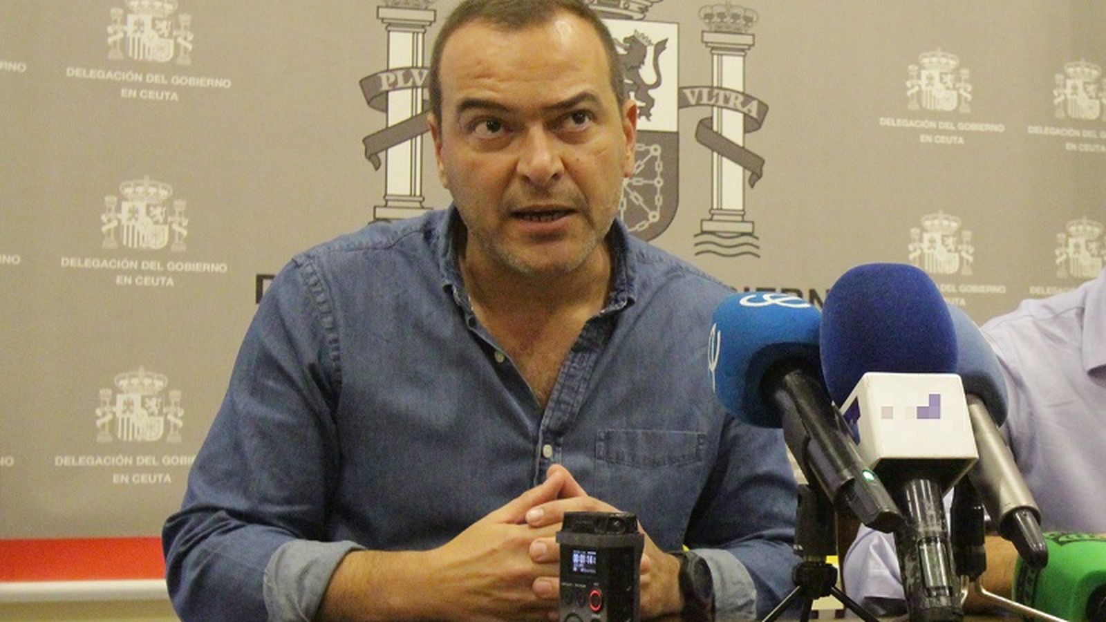 El jefe de Gabinete de la Delegación del Gobierno, Gonzalo Sanz. 
