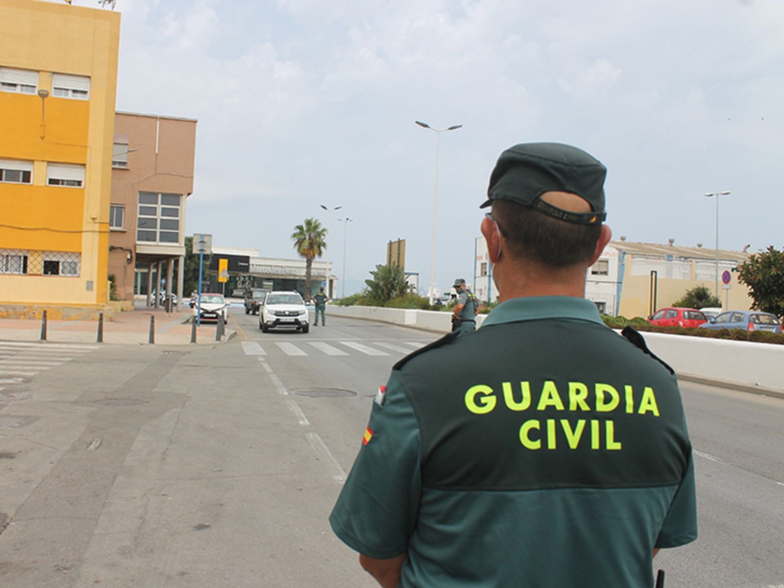 Imagen de archivo de un guardia civil. Imagen de archivo de un guardia civil.