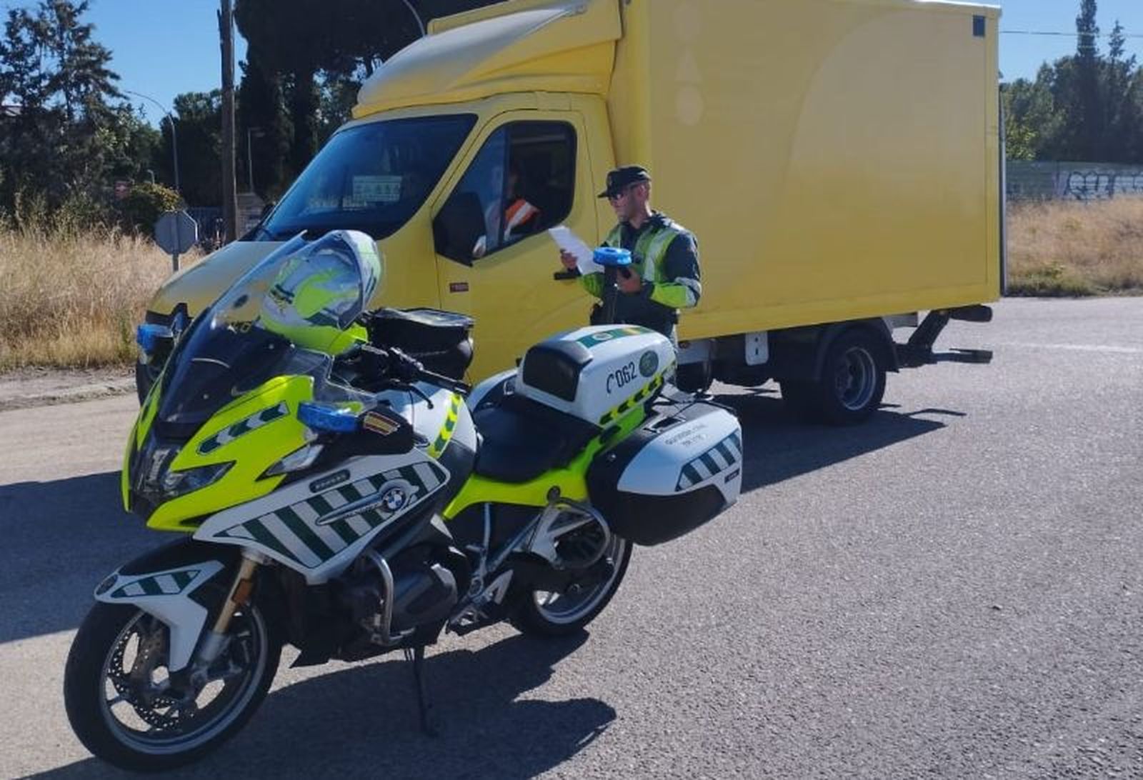 Multa por ITV caducada. / FOTO CEDIDA