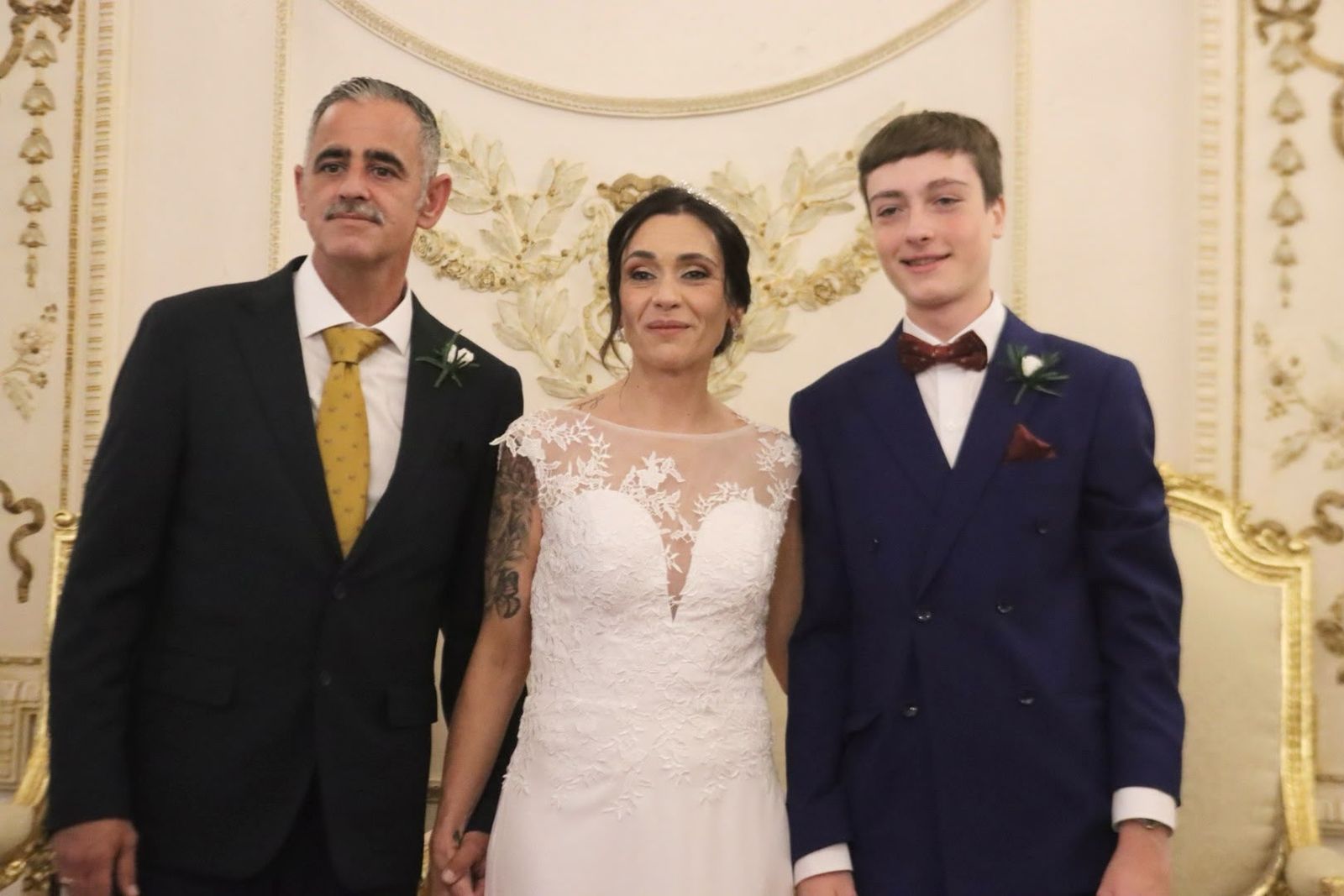 Antonio e Isabel celebran su enlace rodeados de familiares y amigos