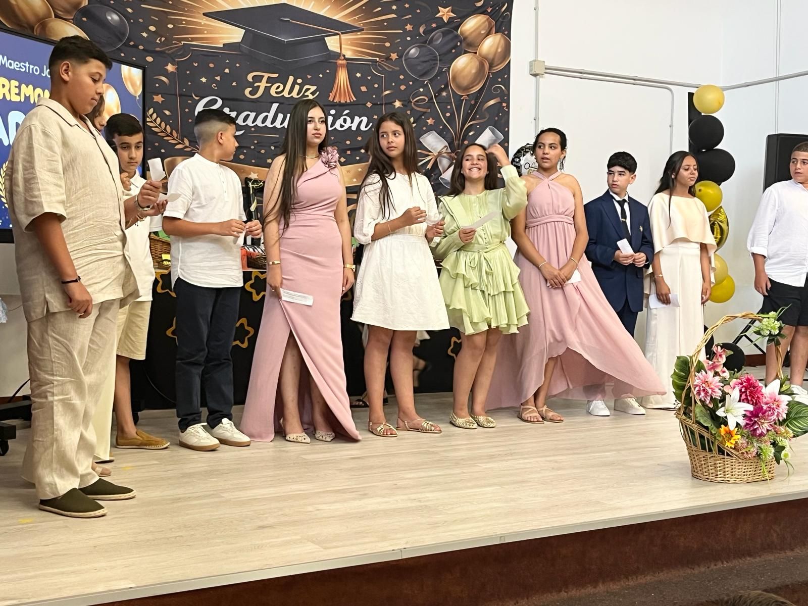 Graduación en el CEIP José Acosta