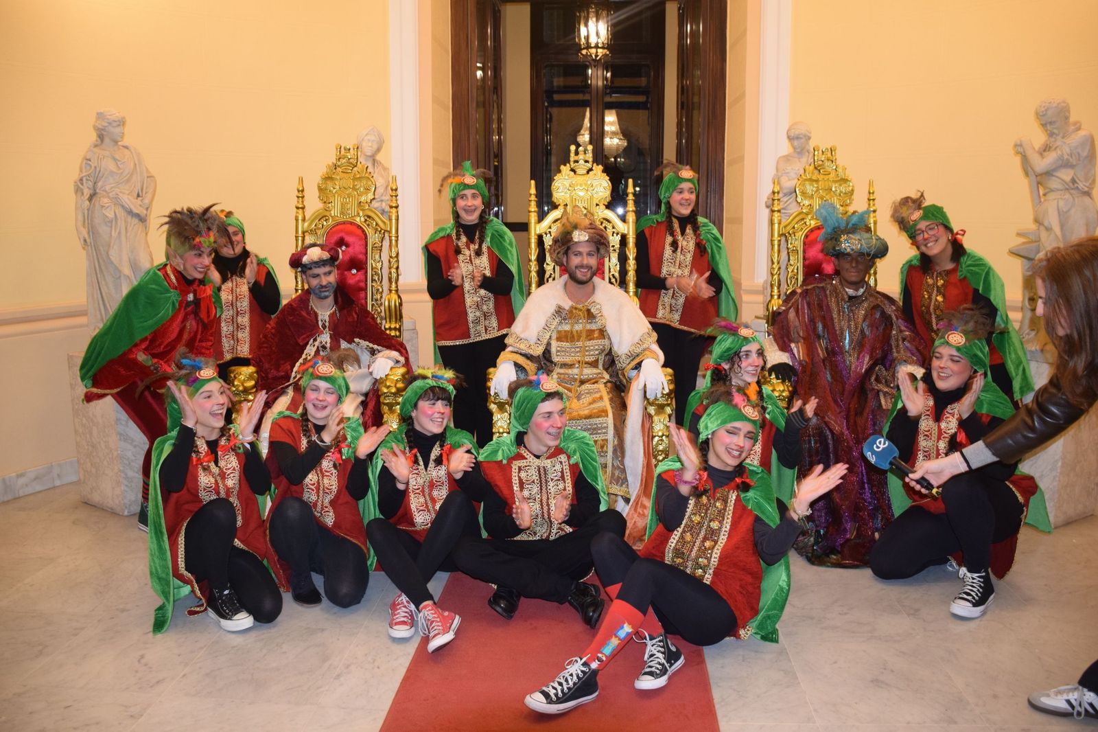 Los emisarios reales llegan a Ceuta para recoger los deseos antes de Reyes