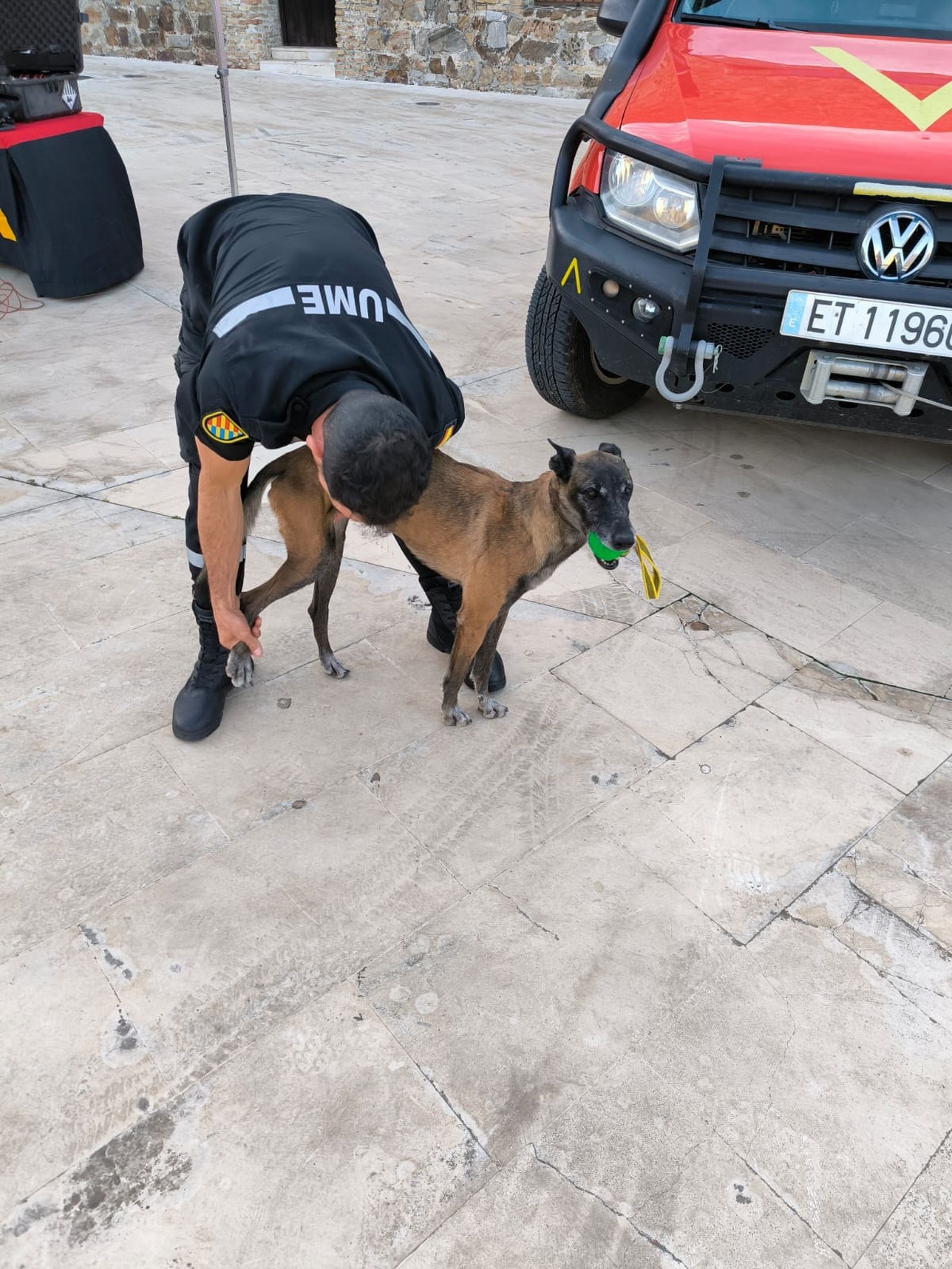 La UME expone sus medios en las Murallas Reales