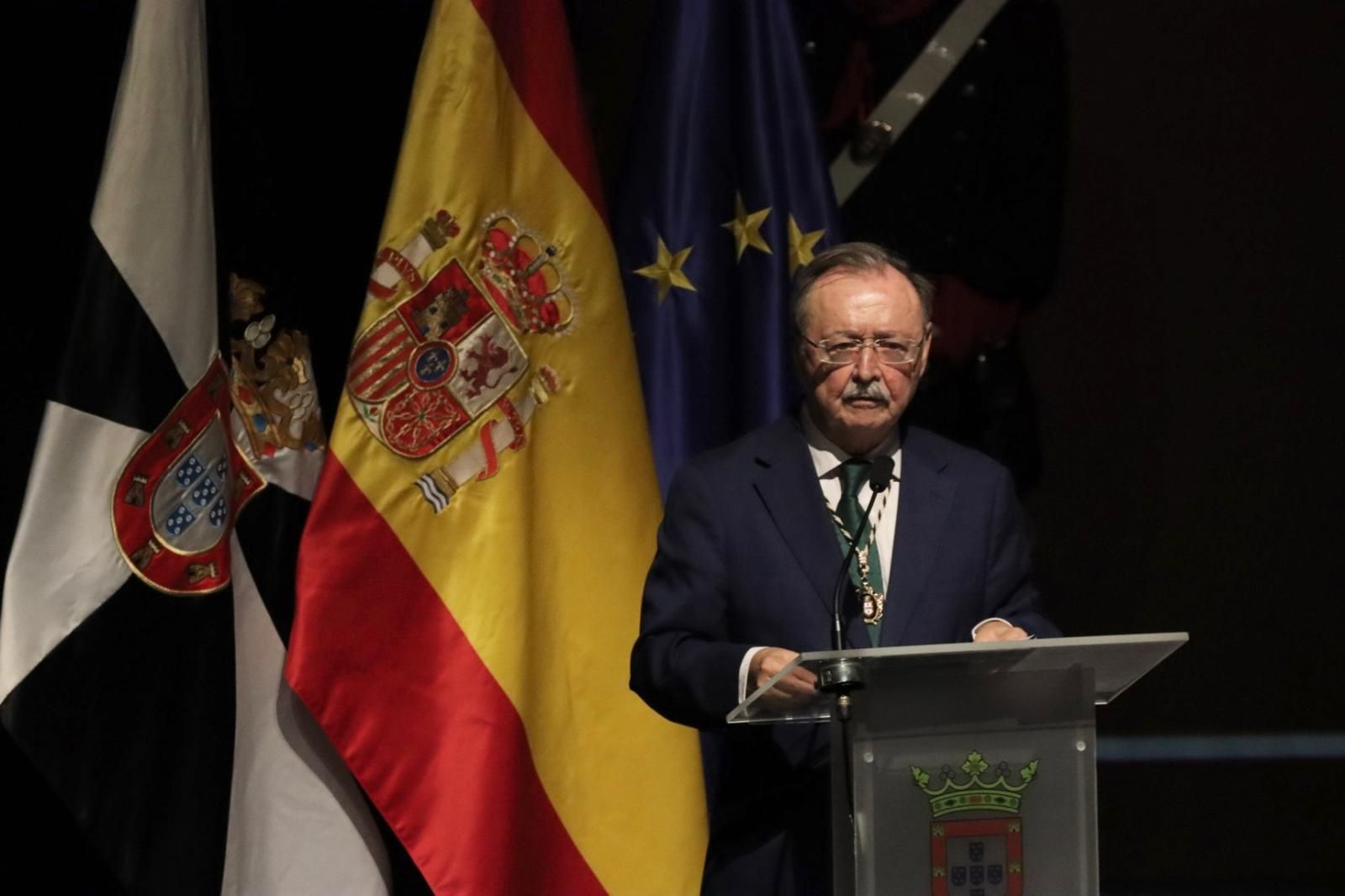 Juan Vivas toma la palabra por el Día de Ceuta