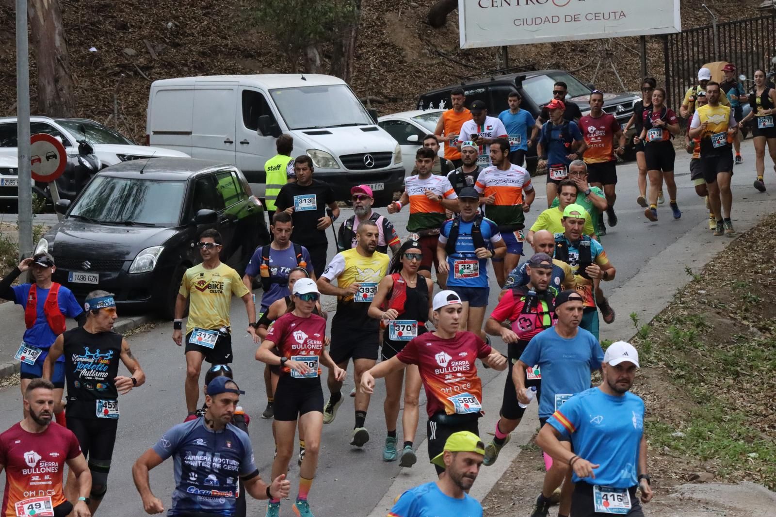 Unos 450 atletas se dan cita en la carrera 'Sierra Bullones'