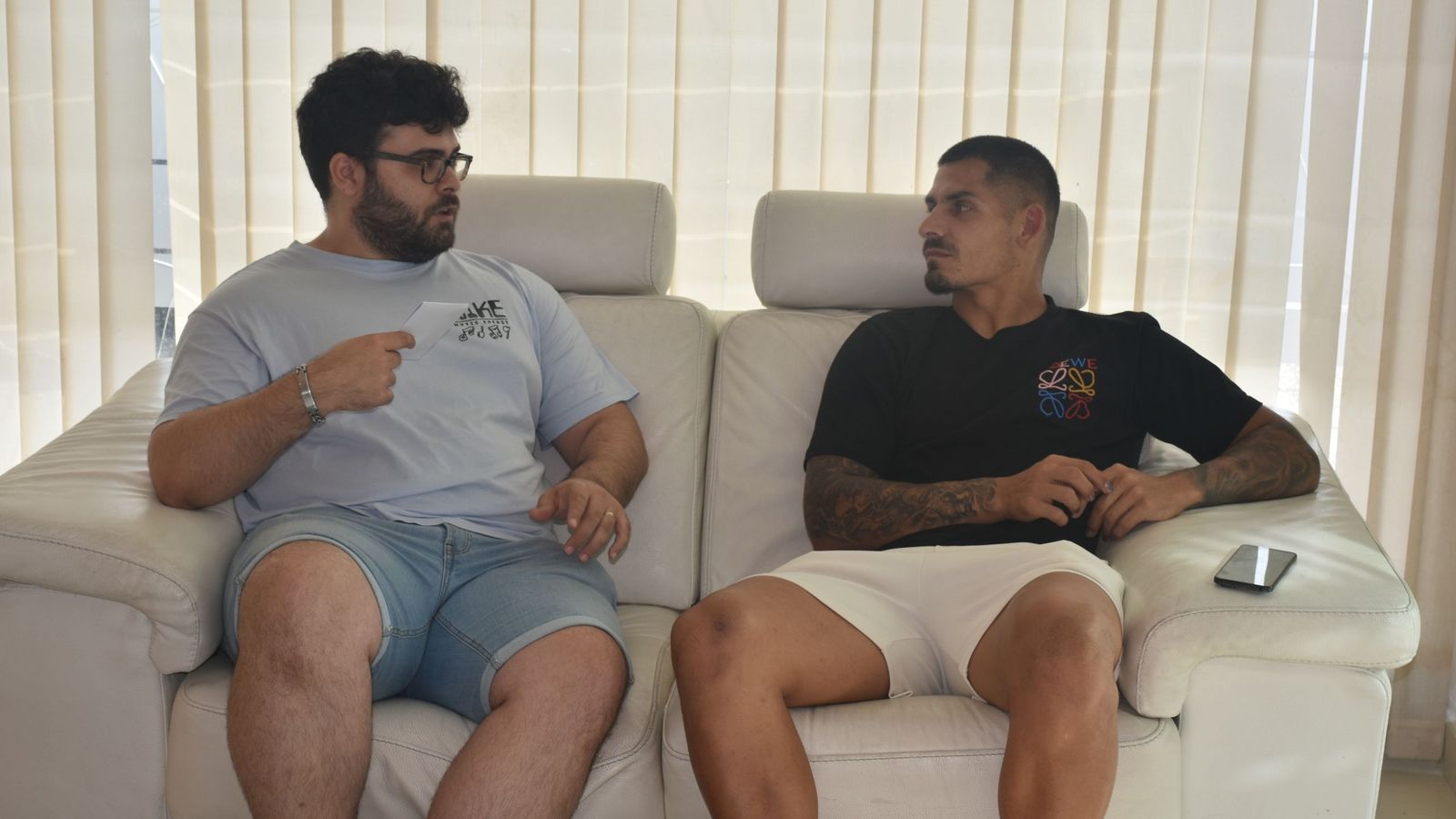 Guille Vallejo atendió ayer a El Pueblo de Ceuta