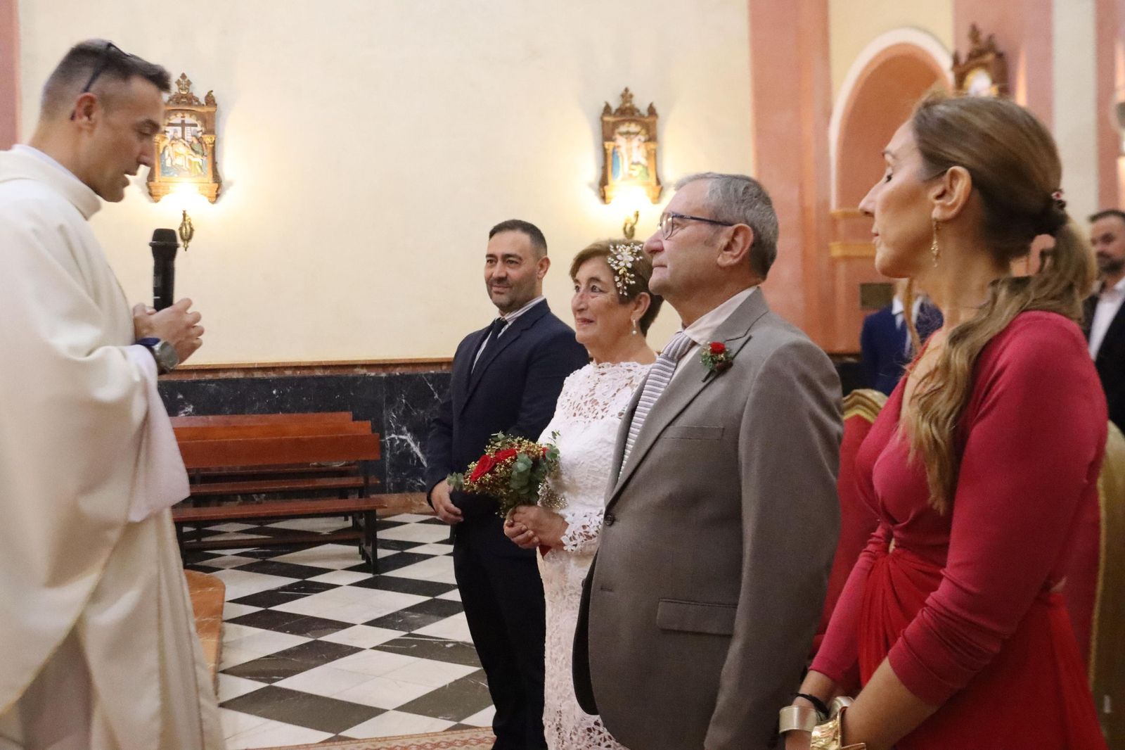 Agustín y Mari Carmen renuevan su compromiso matrimonial