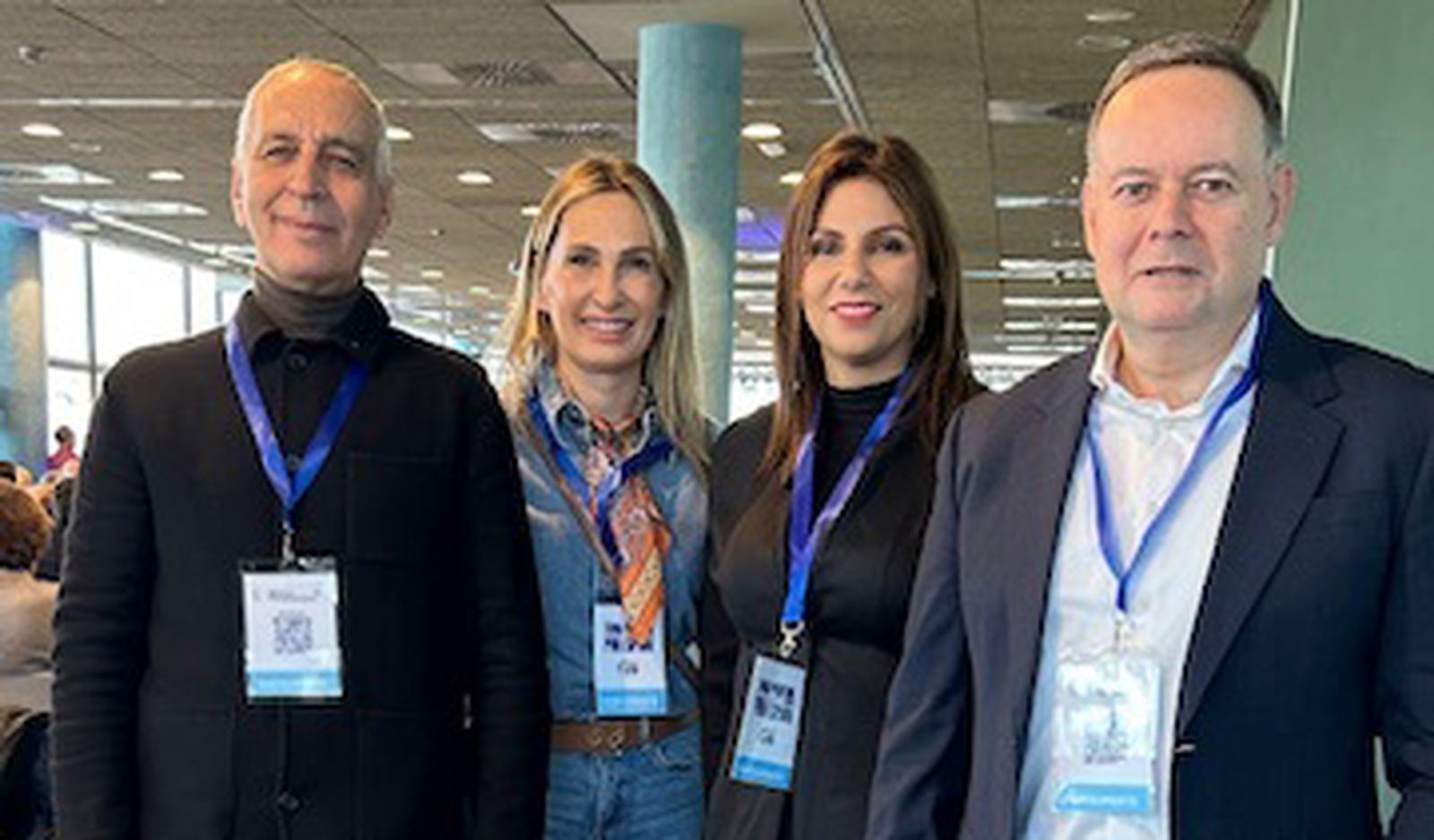 Los populares ceutíes Abdeselam, Díaz, Benzina y Celaya, en La Coruña