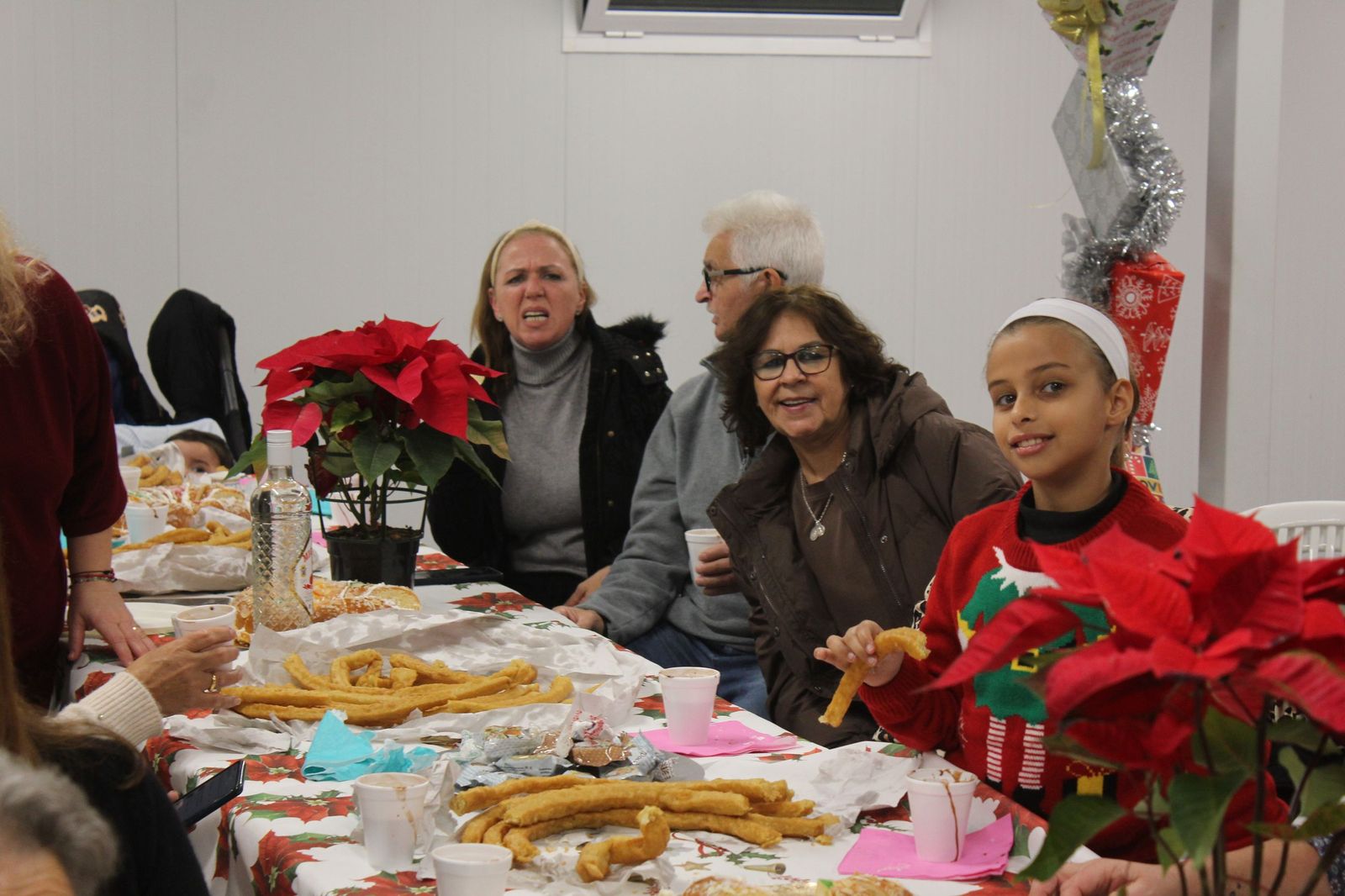 Una chocolatada especial en Juan XXIII