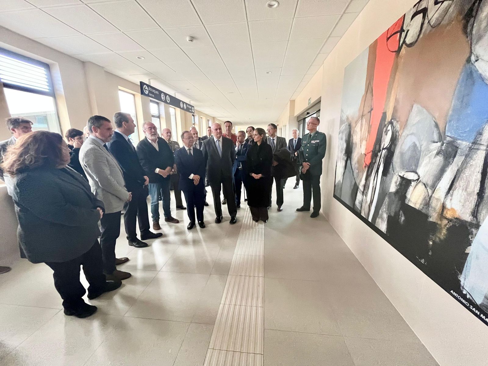 Así ha sido la visita del presidente de Puertos del Estado a la Estación Marítima