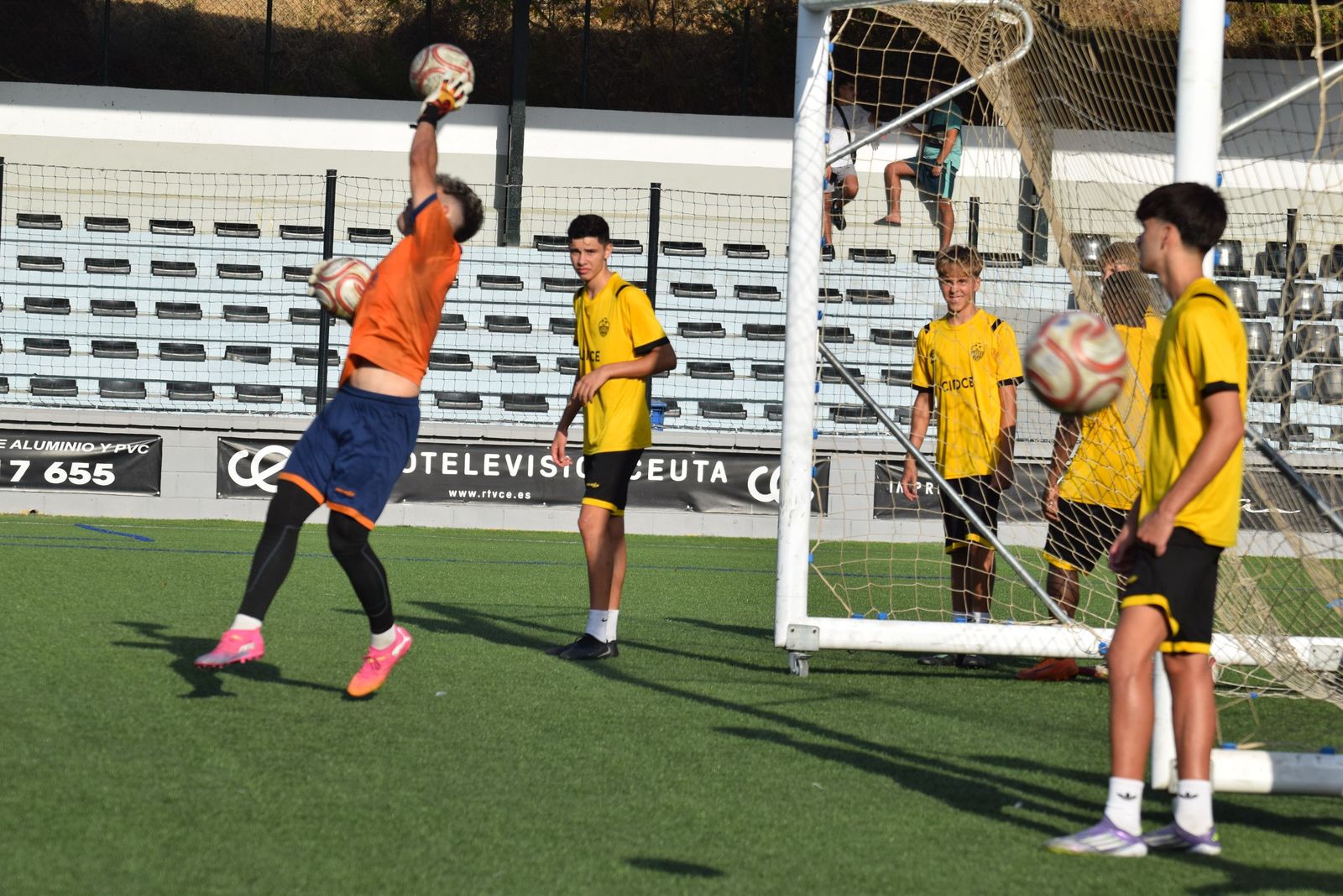 Entrenamiento Sporting Atlético