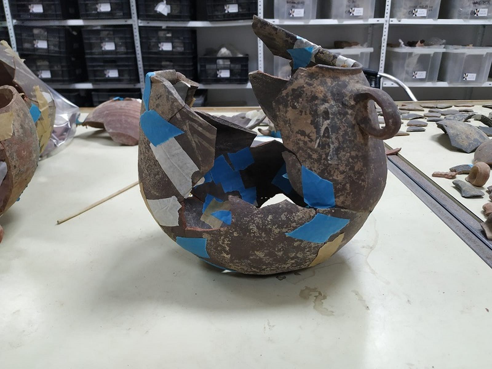 Una olla rehaciéndose. / CEDIDA