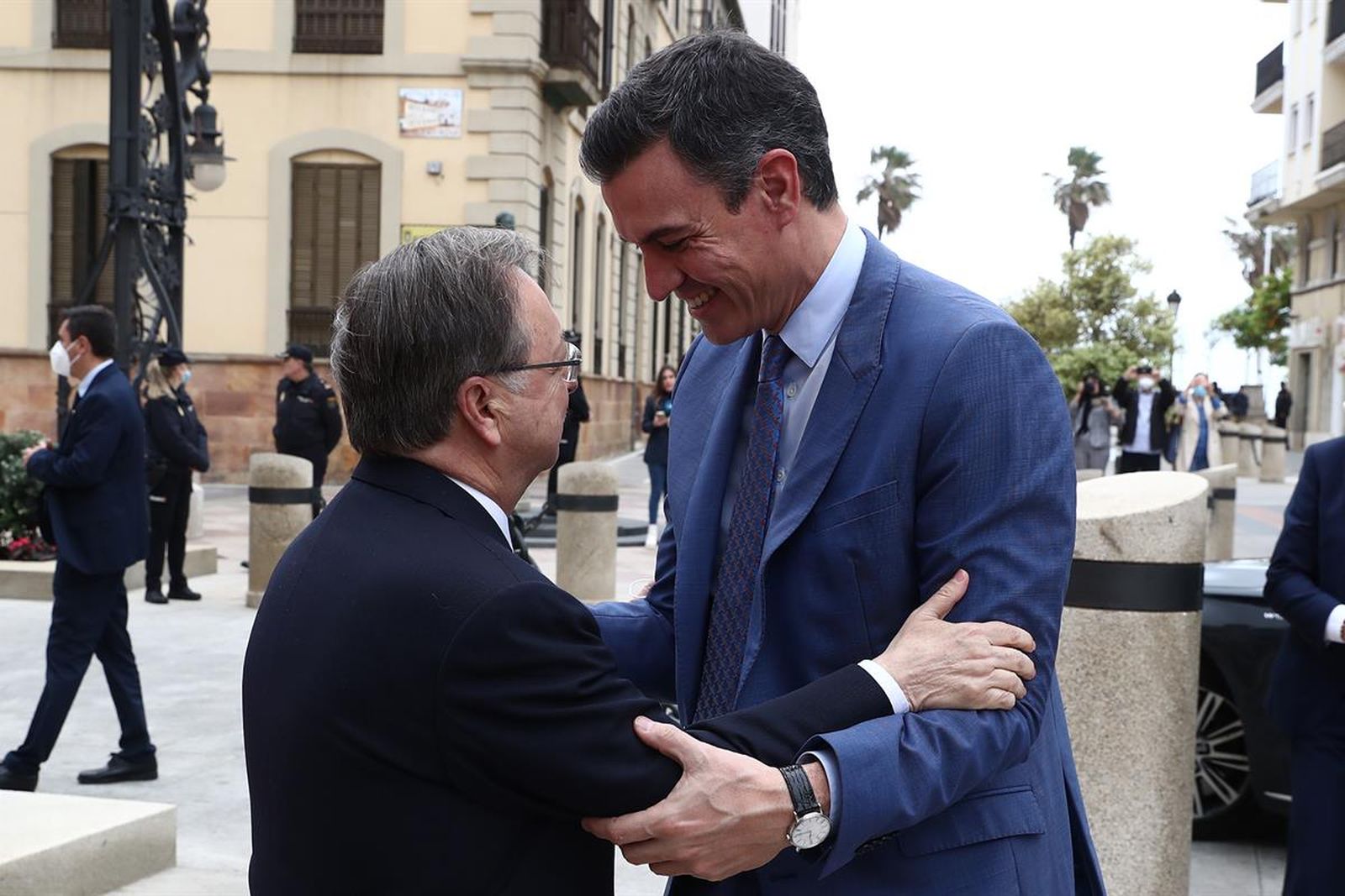Sánchez, en su primera visita a Ceuta como presidente