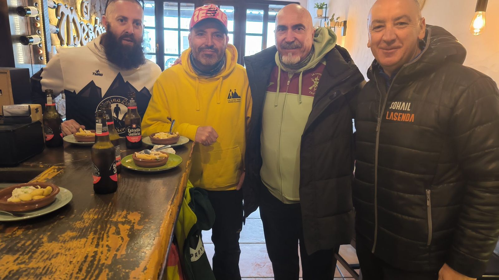 Participantes en la Cuna de la Legión