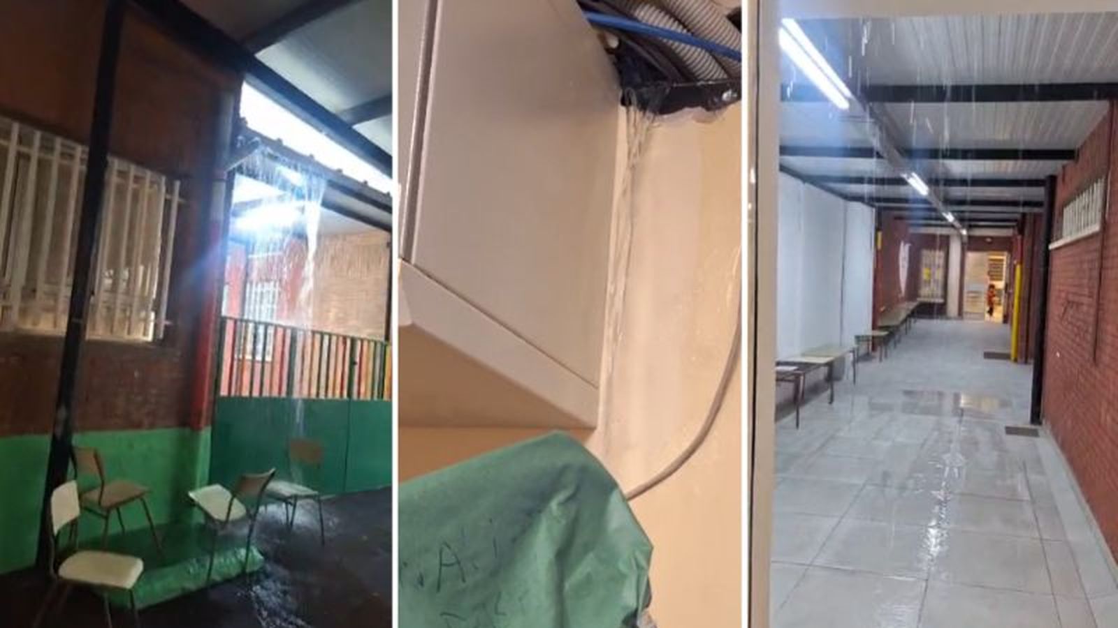 Montaje de las inundaciones