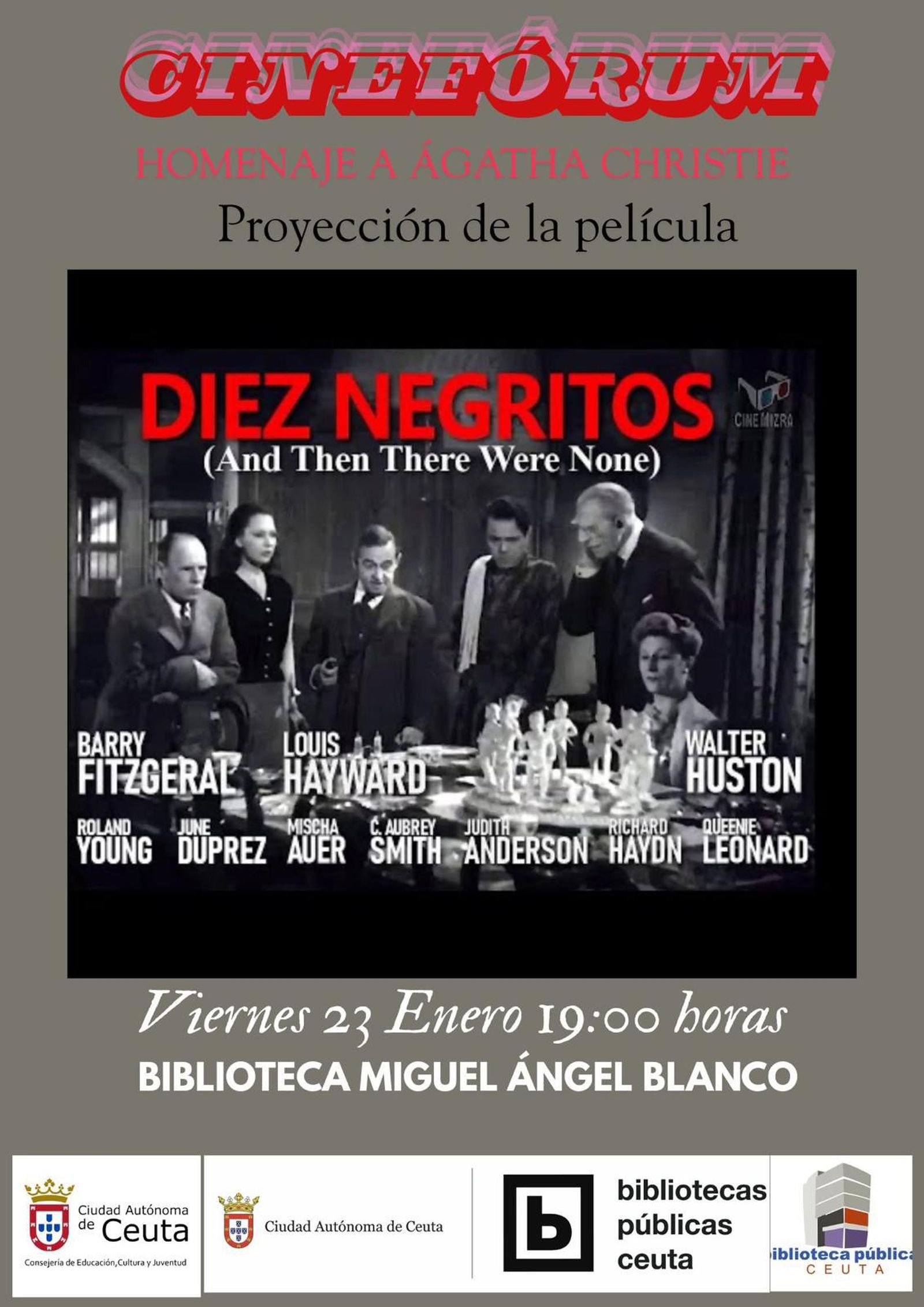 Cartel del cineforum