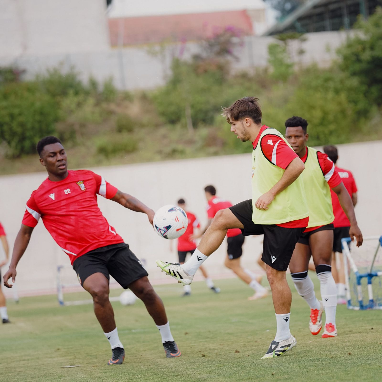 Entrenamiento de la AD Ceuta