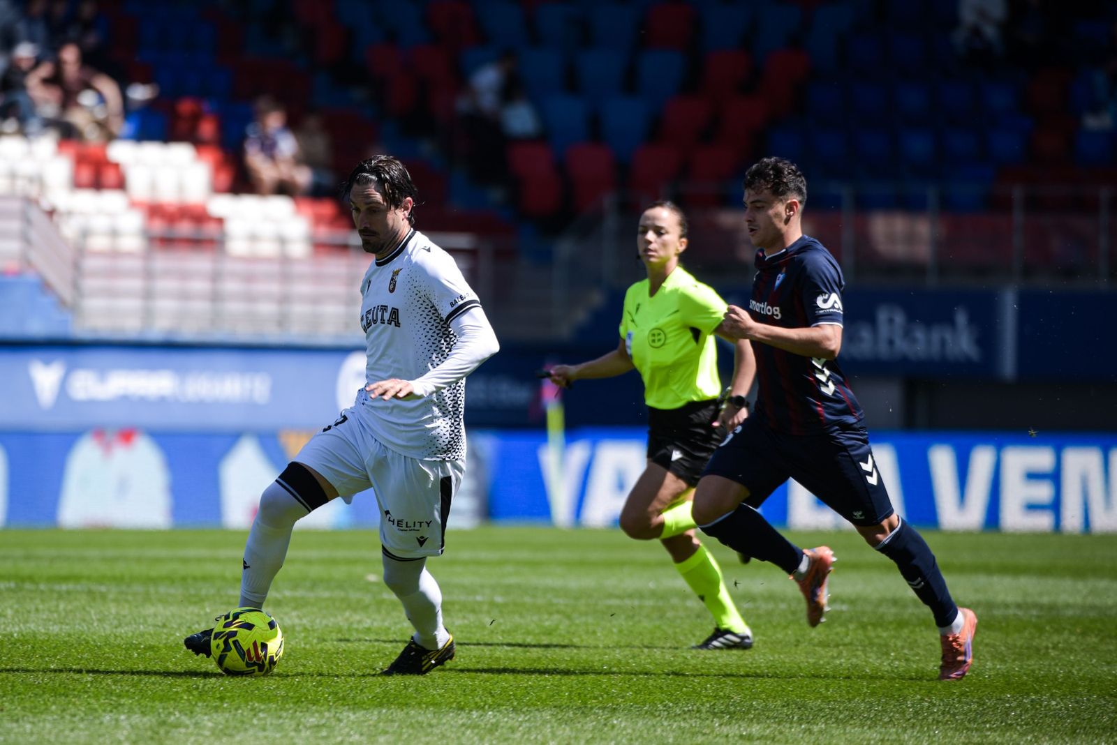 Eibar-AD Ceuta, partido de la Liga Hypermotion