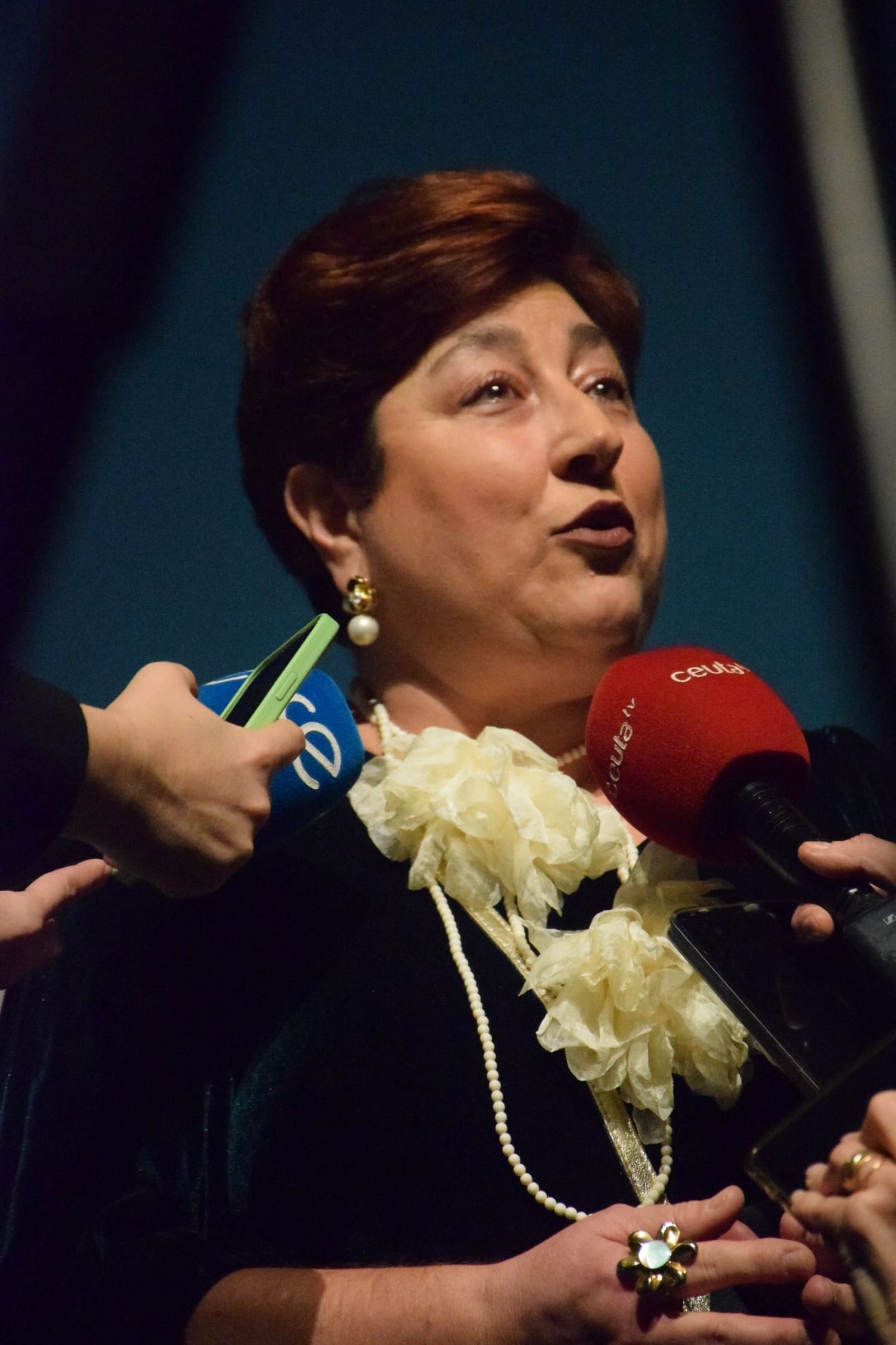 Mª José Aznar durante la celebración de los 90 años de la Facultad de Educación.