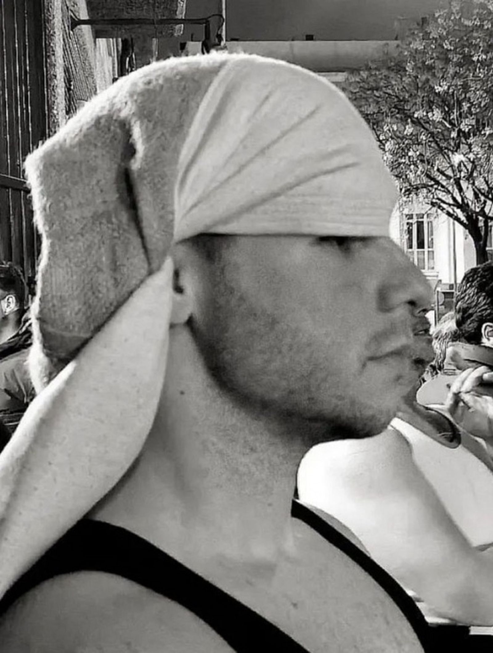 Carlos y su afición por la costalería | FOTO CEDIDA