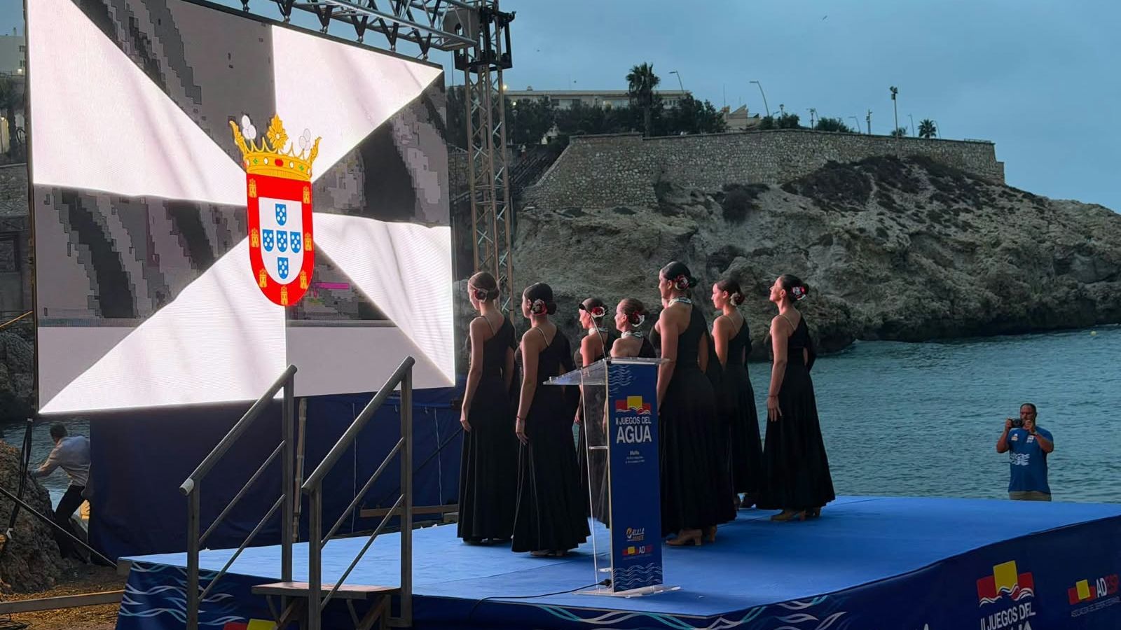 Las mejores imágenes de la inauguración de los II Juegos del Agua de Melilla