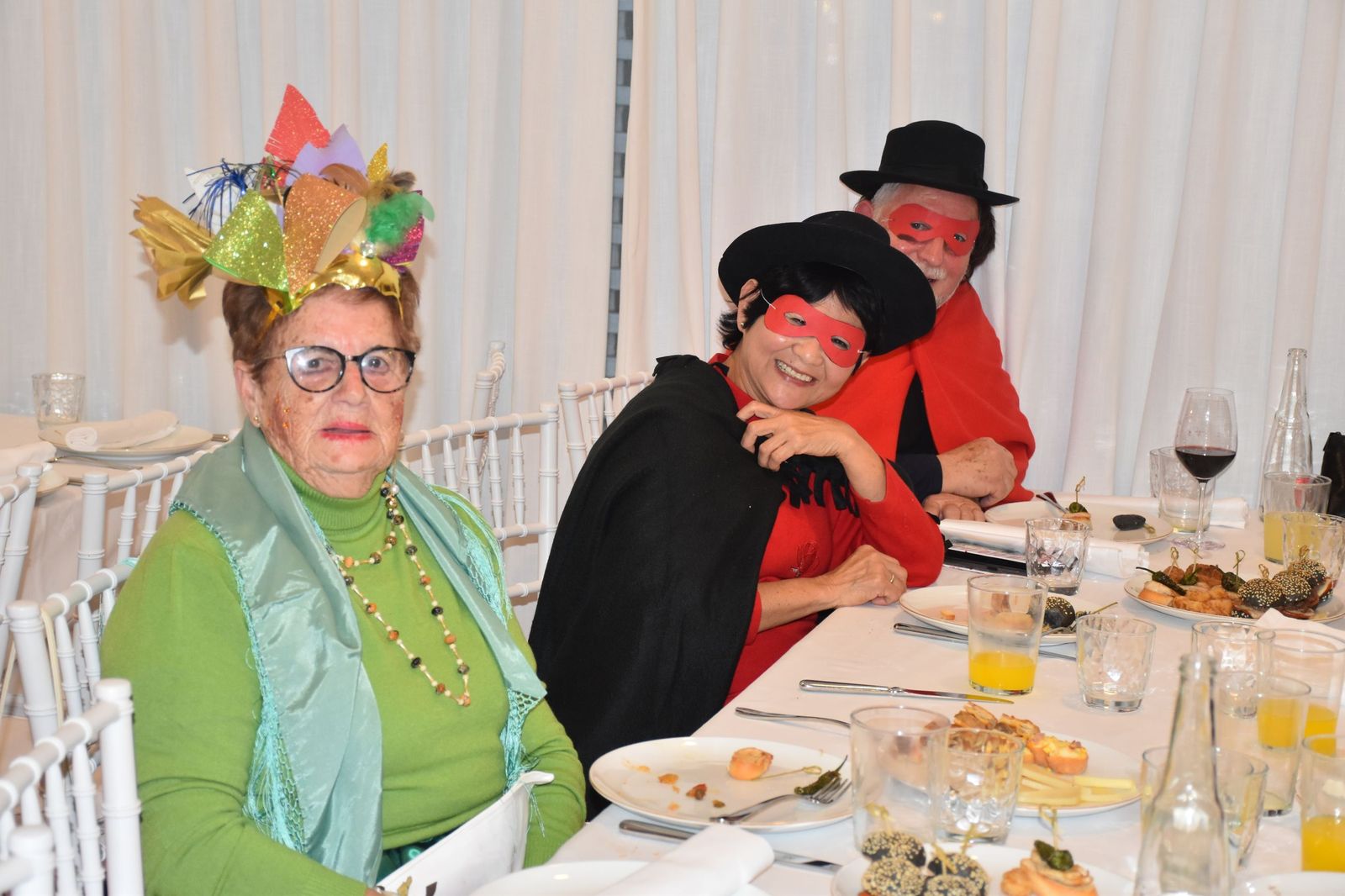 Los mayores también celebran el Carnaval