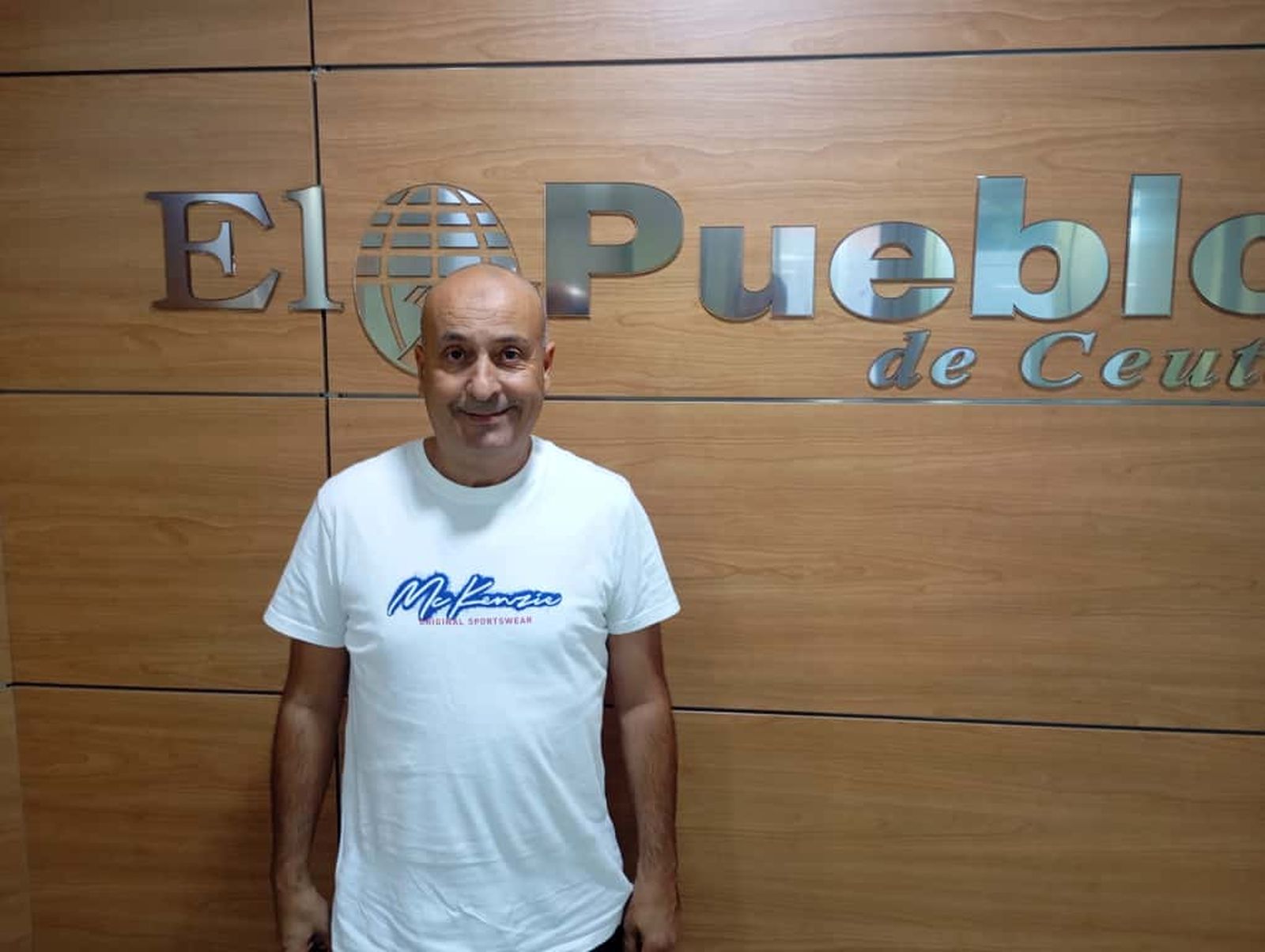 Rachid Sbihi, portavoz de la AUGC en Ceuta