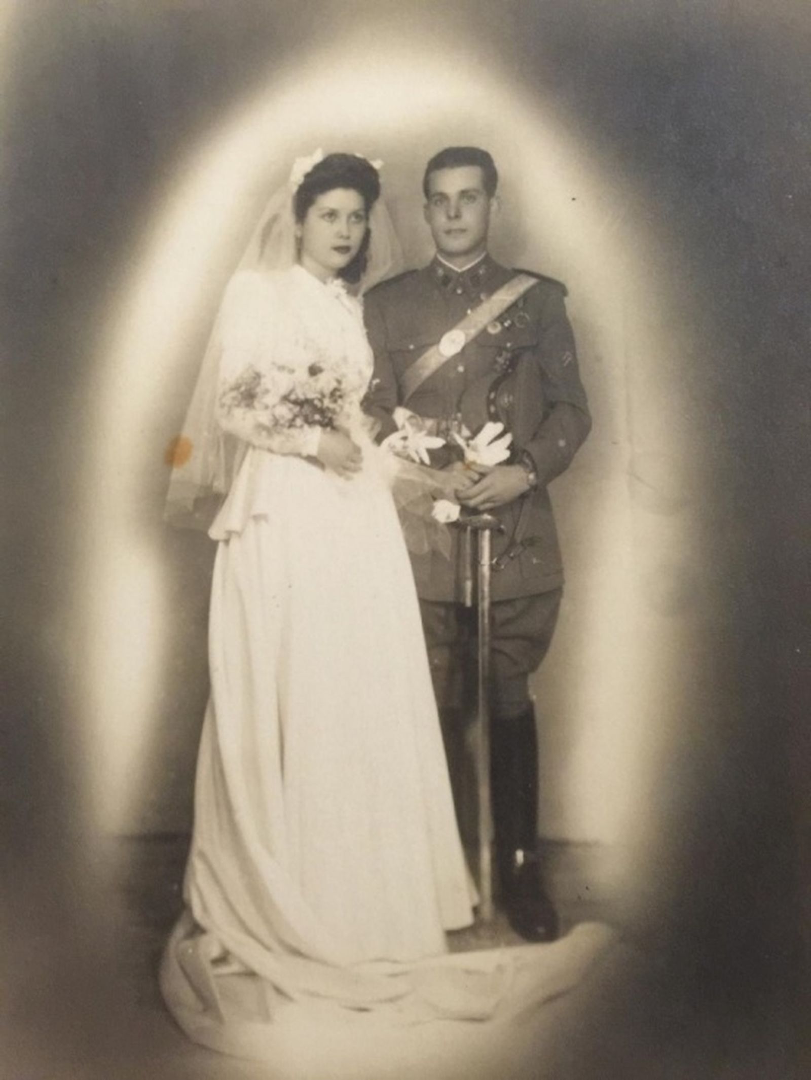 Foto de enlace matrimonial de Juana y Rafael. / FOTO CEDIDA