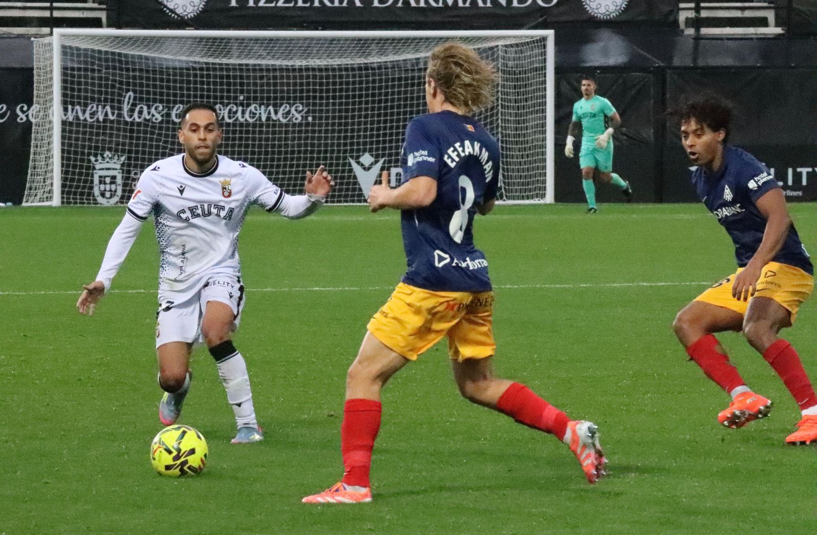 La AD Ceuta se muestra sólido ante un buen Andorra
