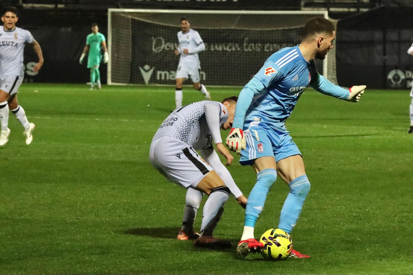 AD Ceuta – Granada CF: las mejores imágenes del partido en LaLiga Hypermotion