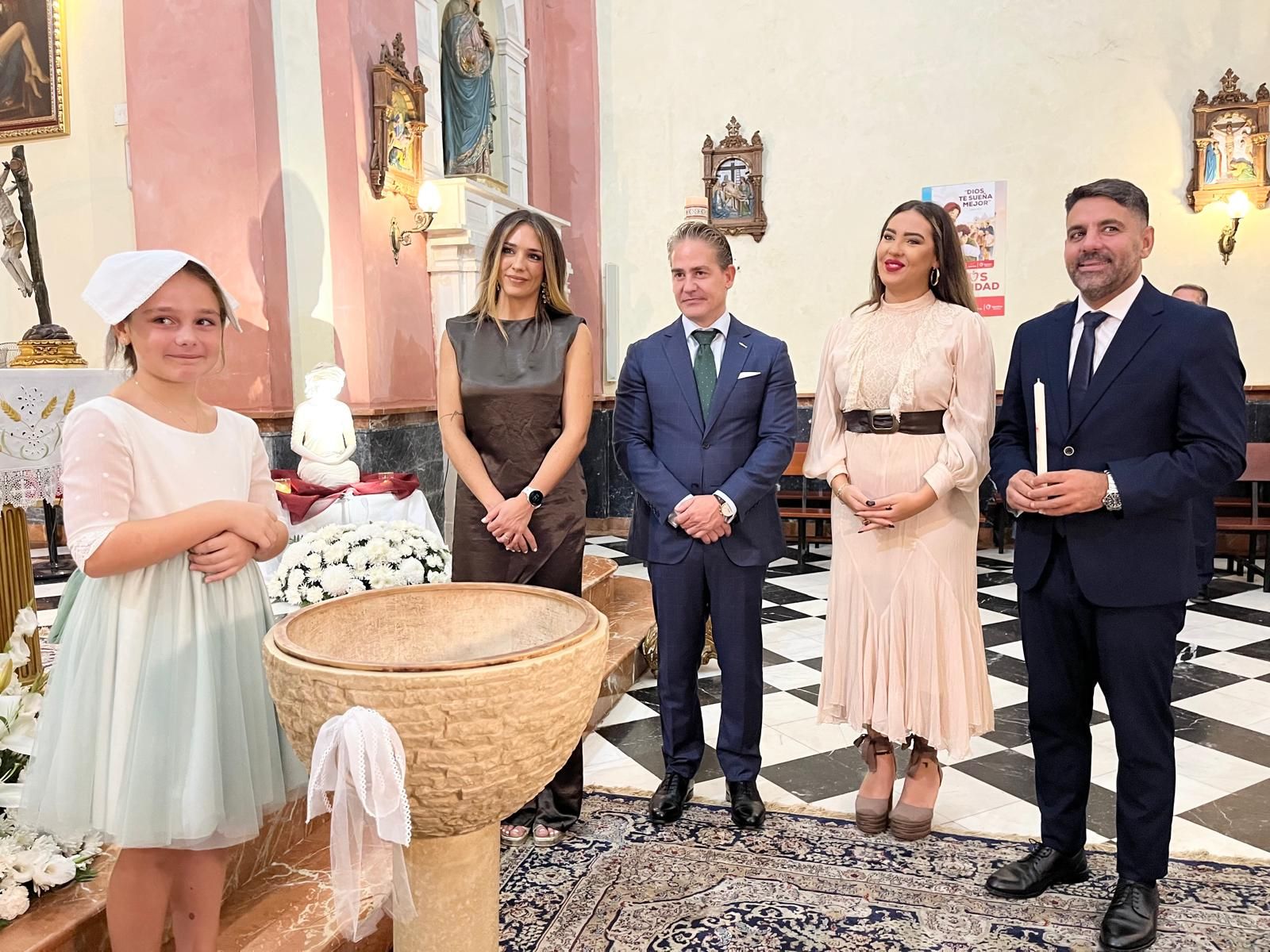Bautismo de Mariola en los Remedios