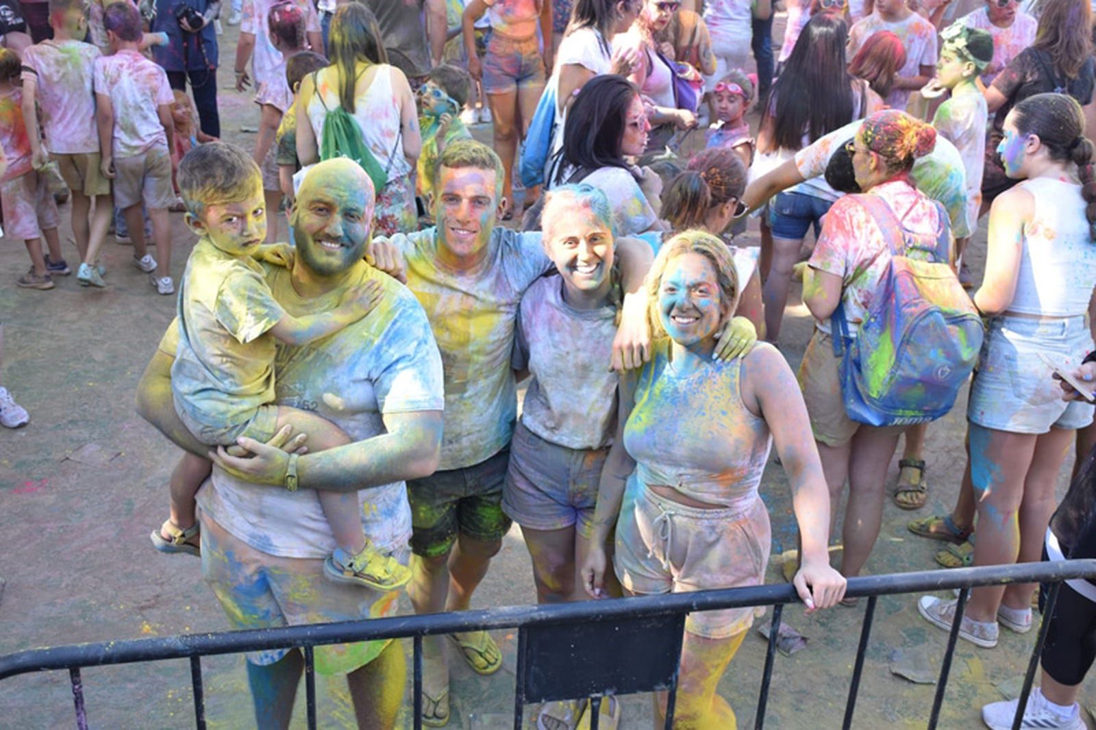 Tarek, Erik, Miguel, Paula y Rocío./ FOTO NICOL'S