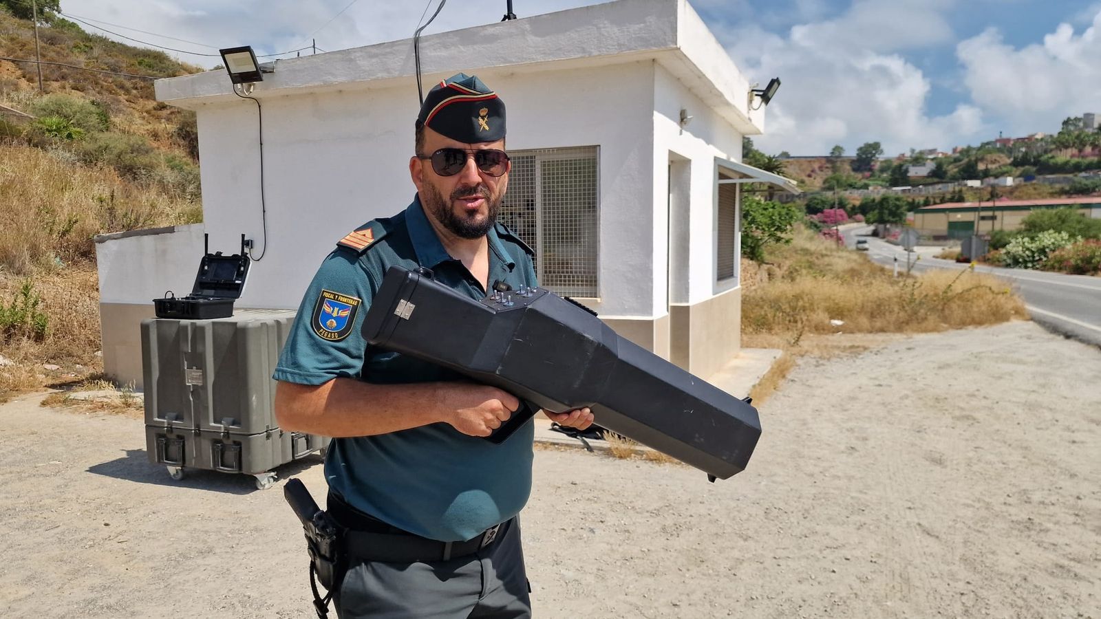 Larbi Elsain Hicho, sargento primero del Equipo Pegaso de la Guardia Civil